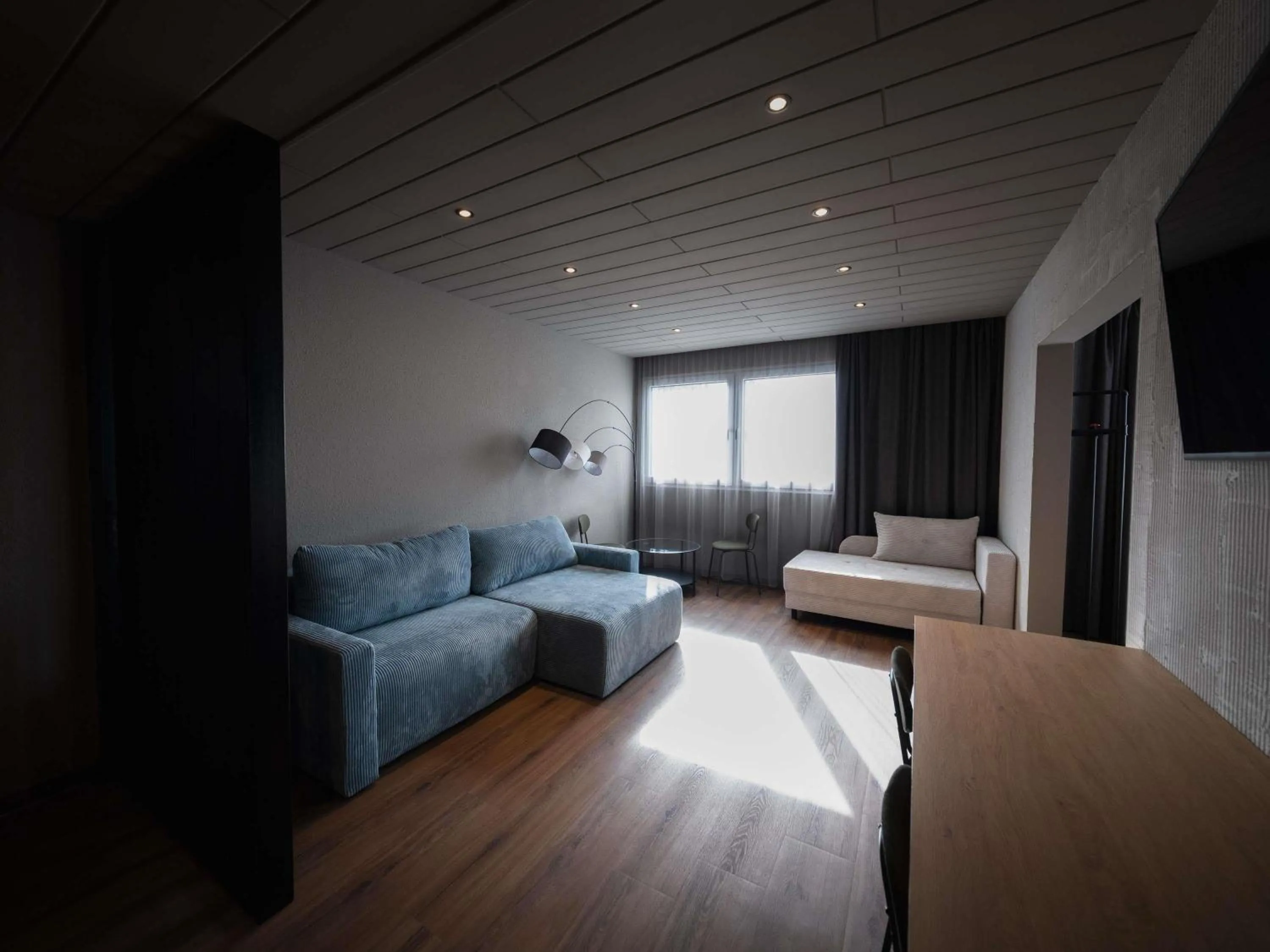 Bedroom in Ibis Styles Linz