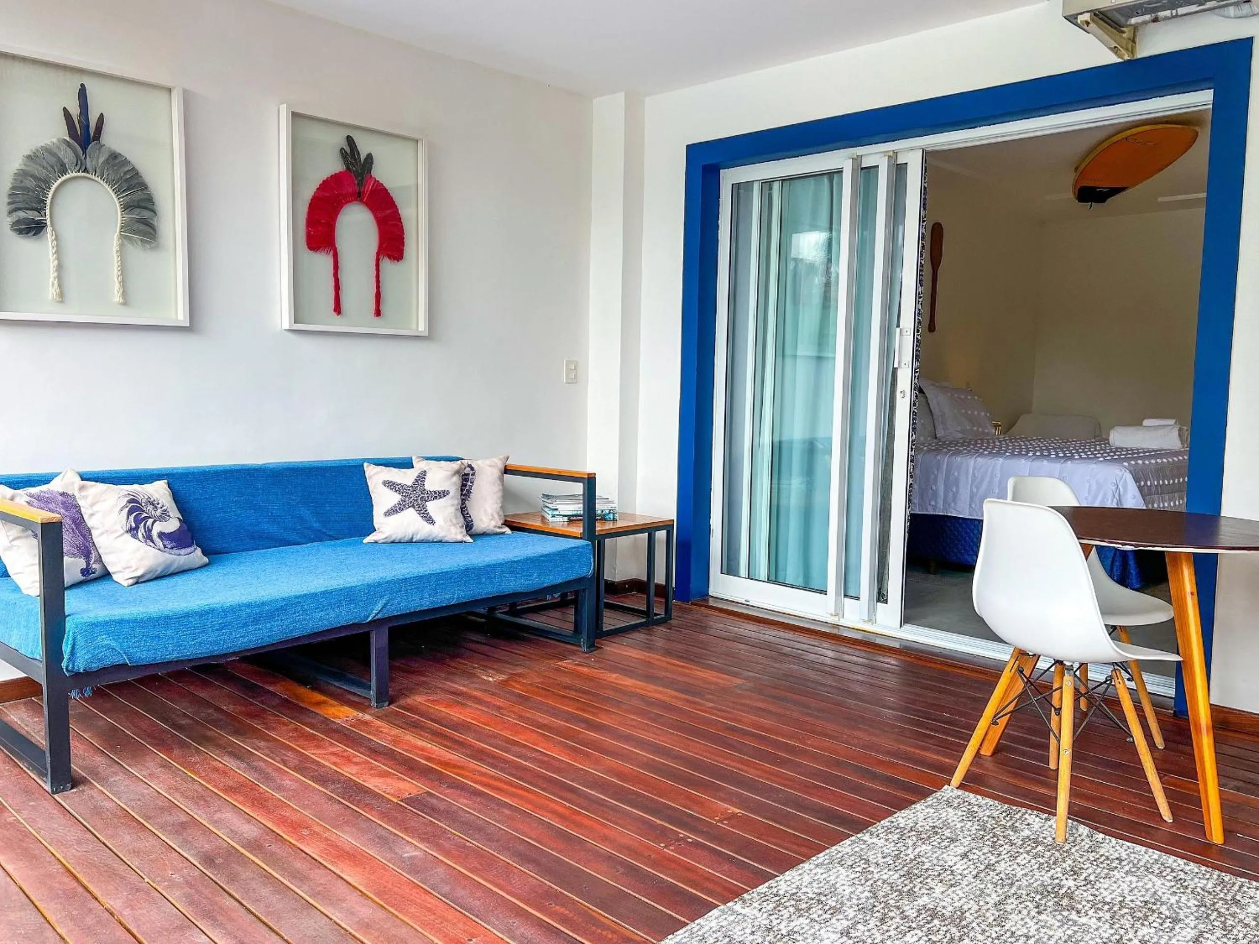 Balcony/Terrace in Pousada Brisa