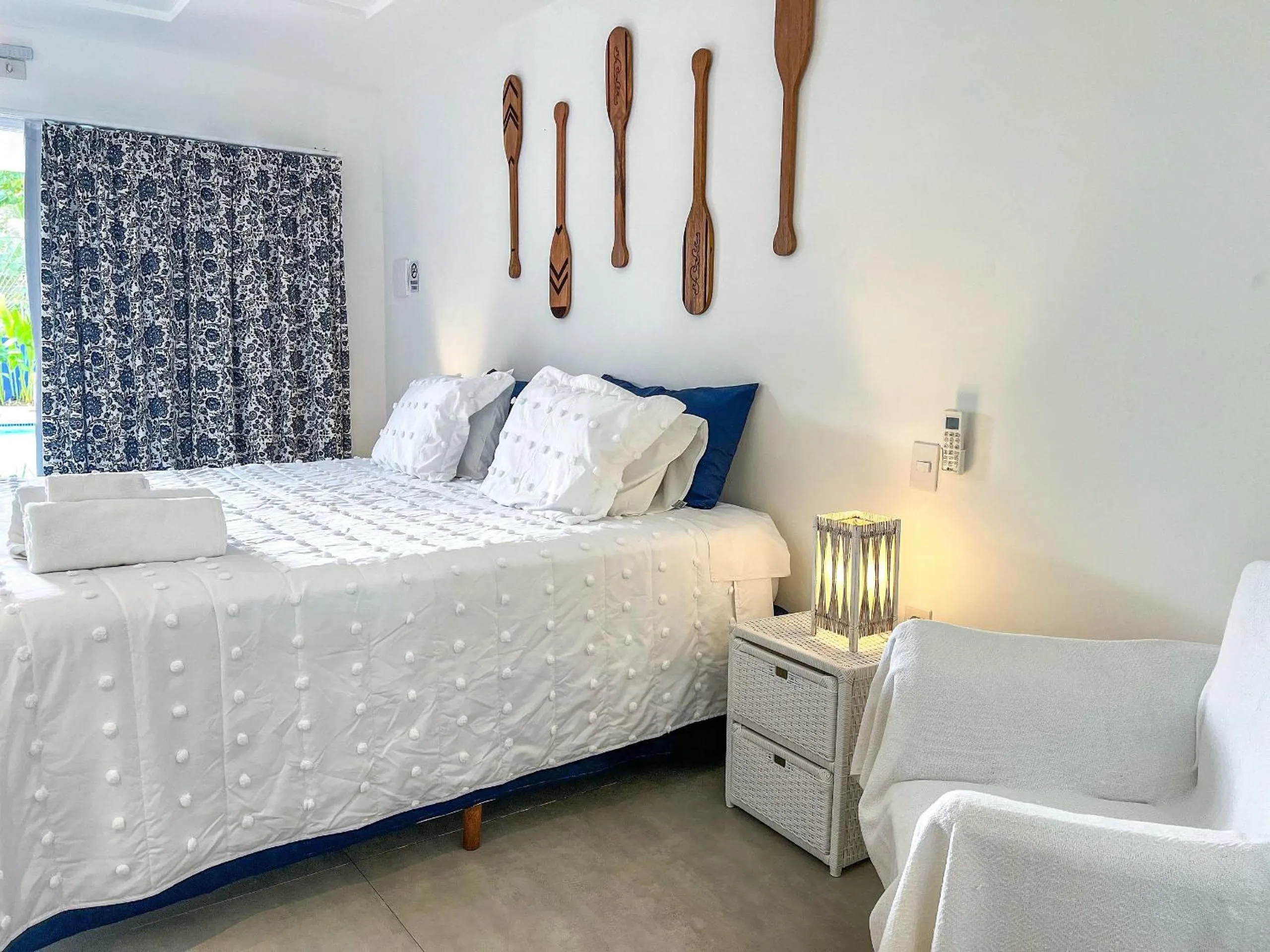 Bed in Pousada Brisa