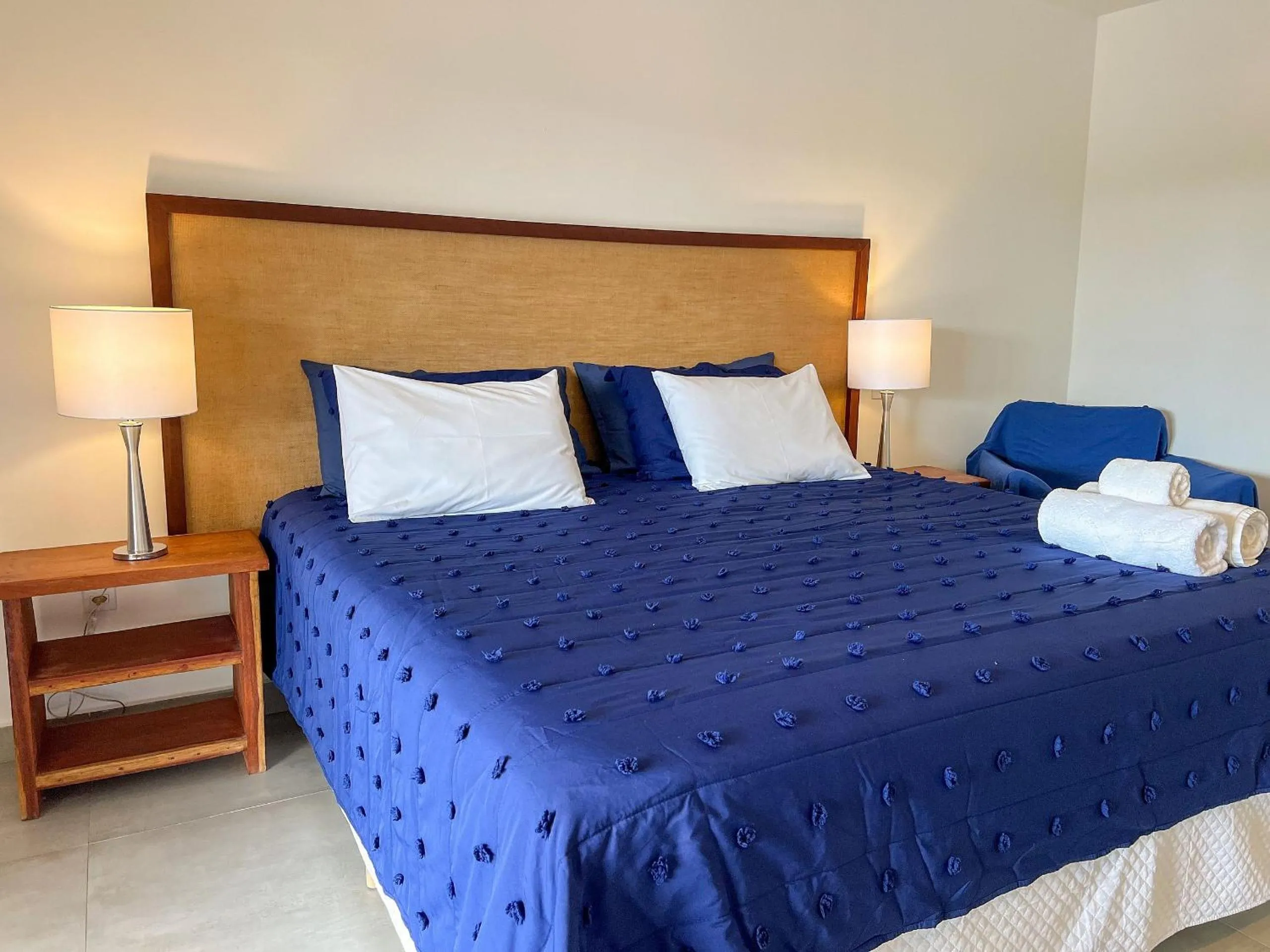 Bed in Pousada Brisa