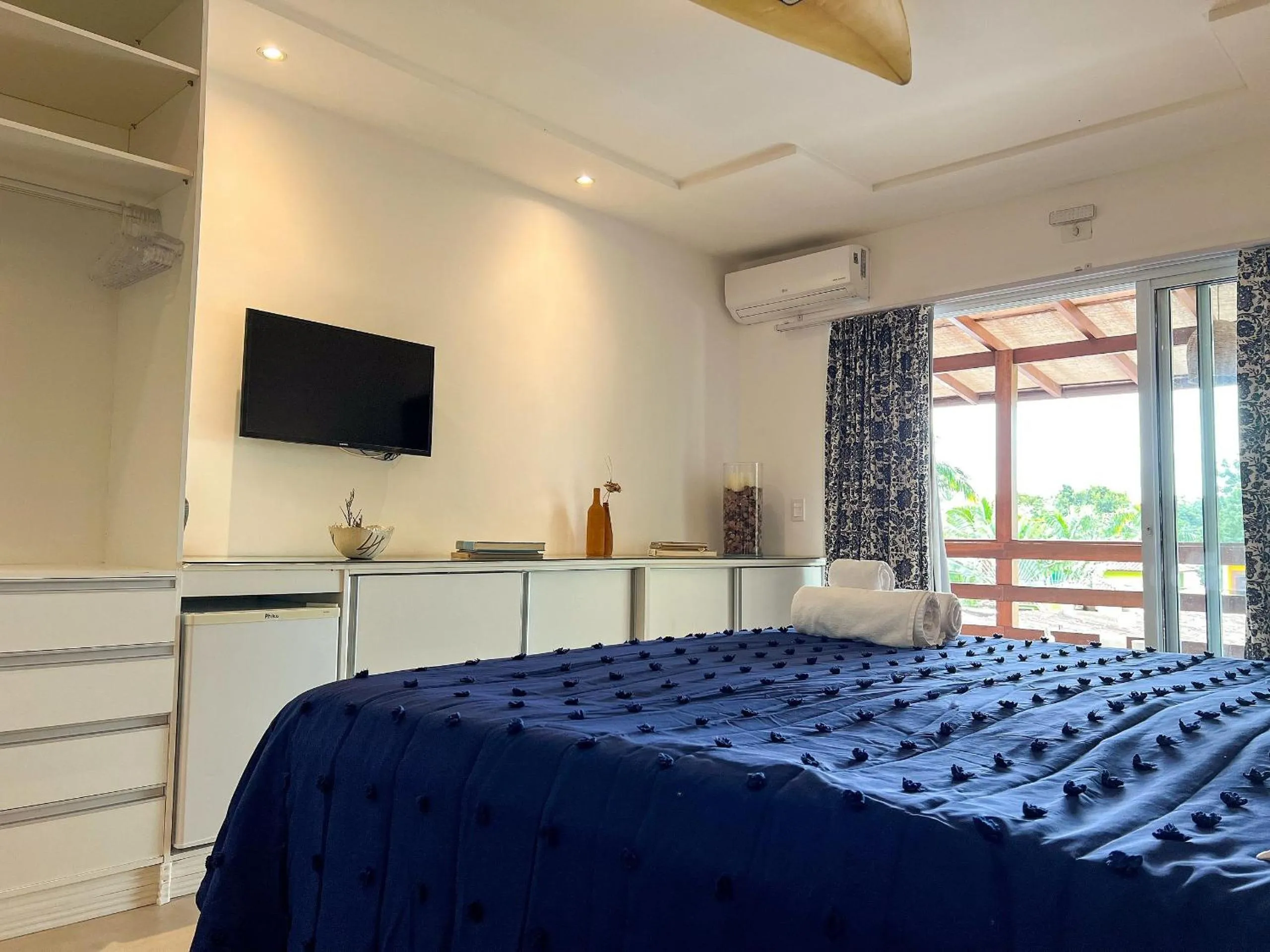 TV and multimedia, Bed in Pousada Brisa