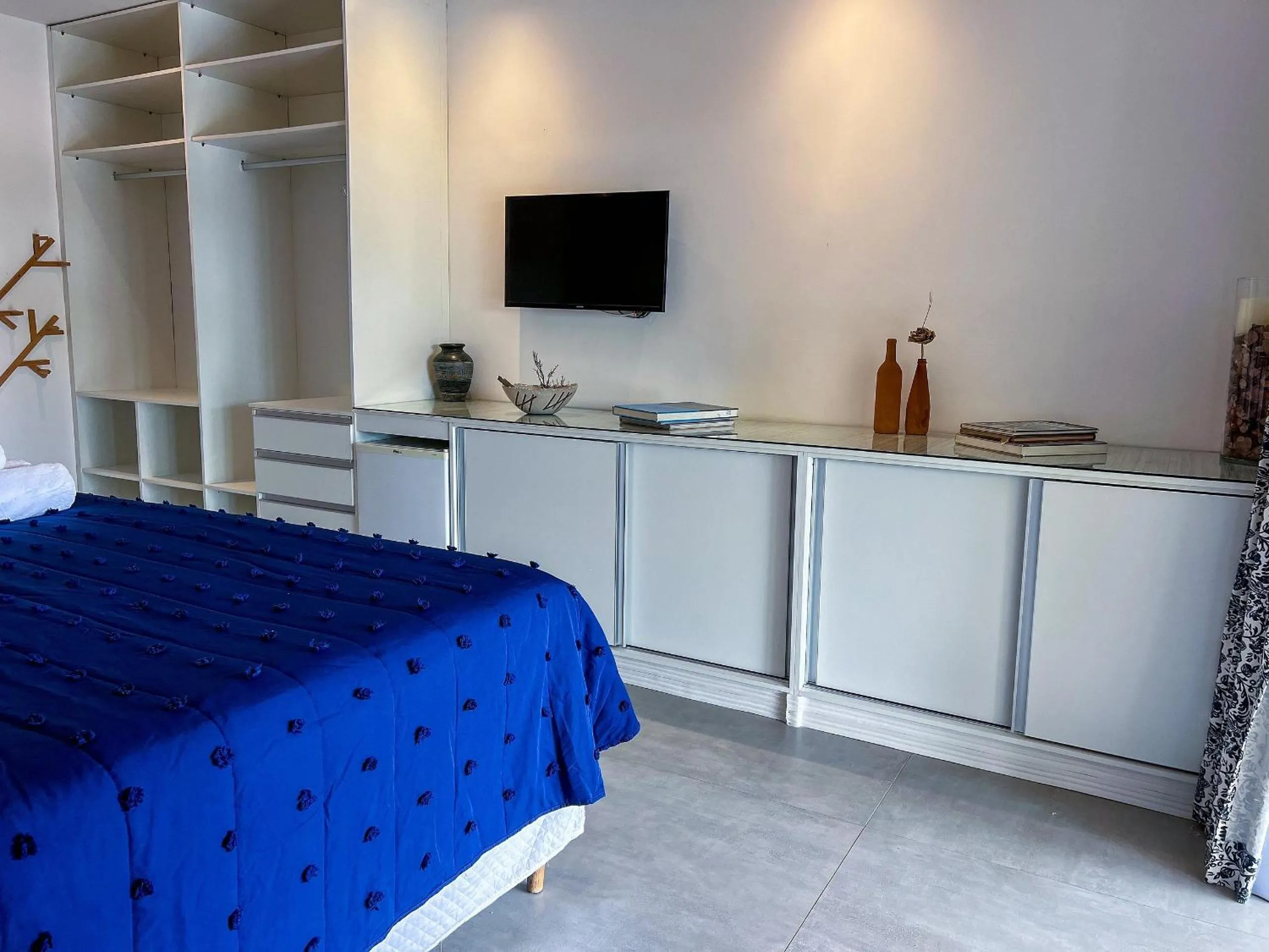 TV and multimedia, Bed in Pousada Brisa