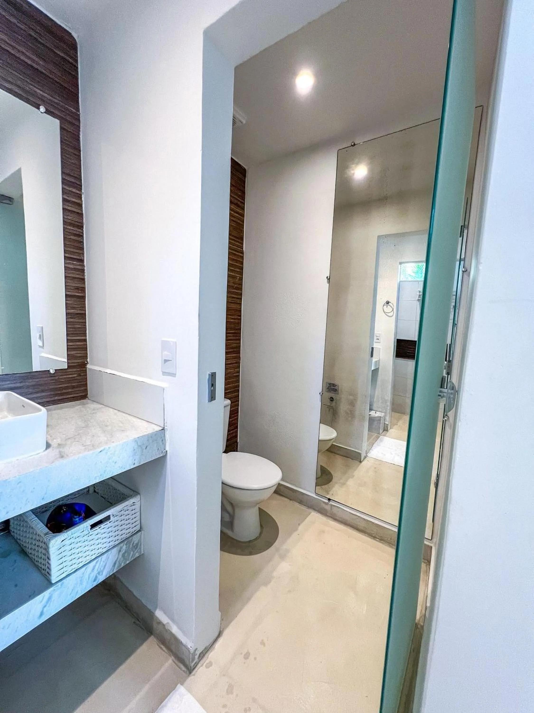 Toilet in Pousada Brisa