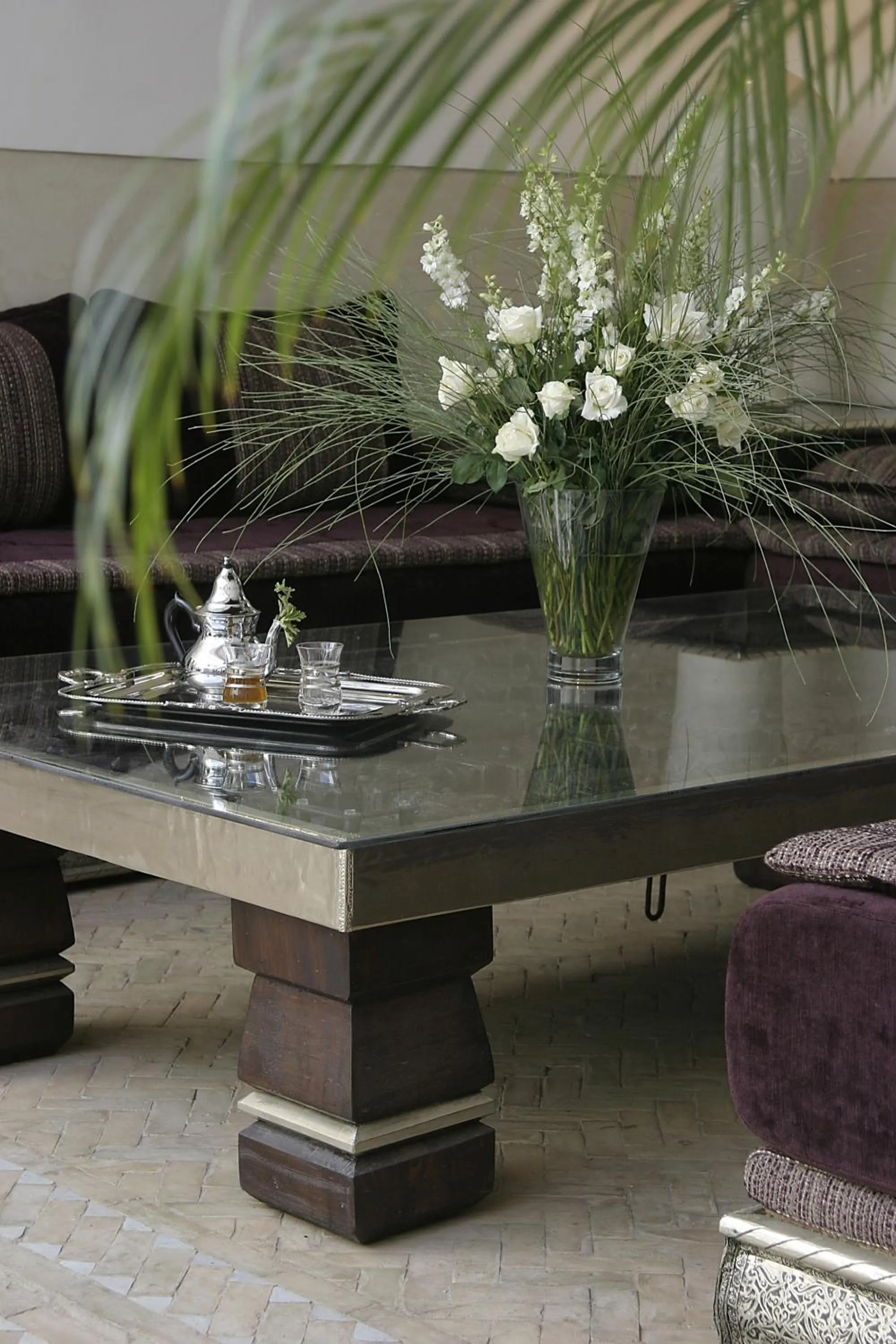 Decorative detail in Riad Assakina