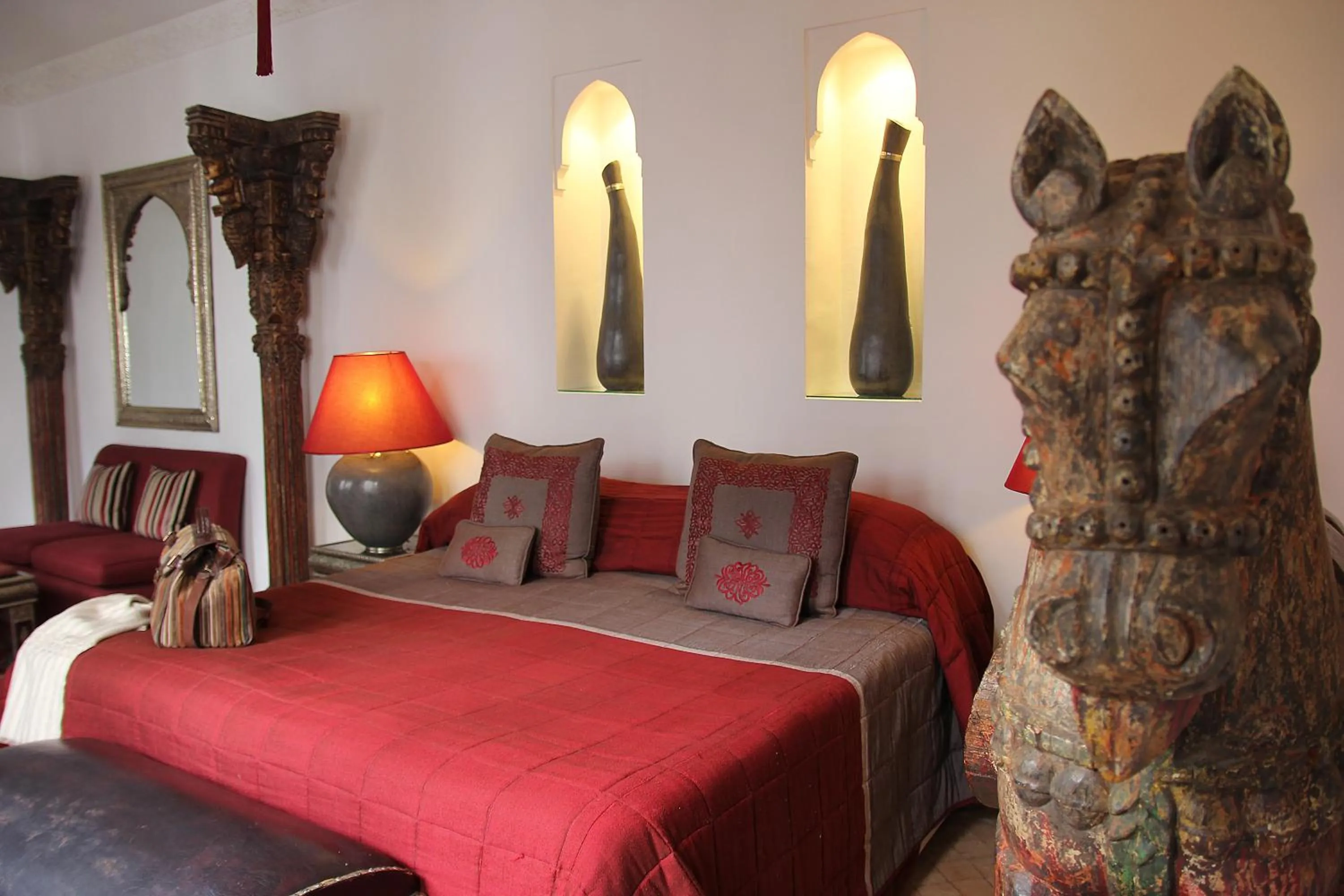 Photo of the whole room, Bed in Riad Assakina