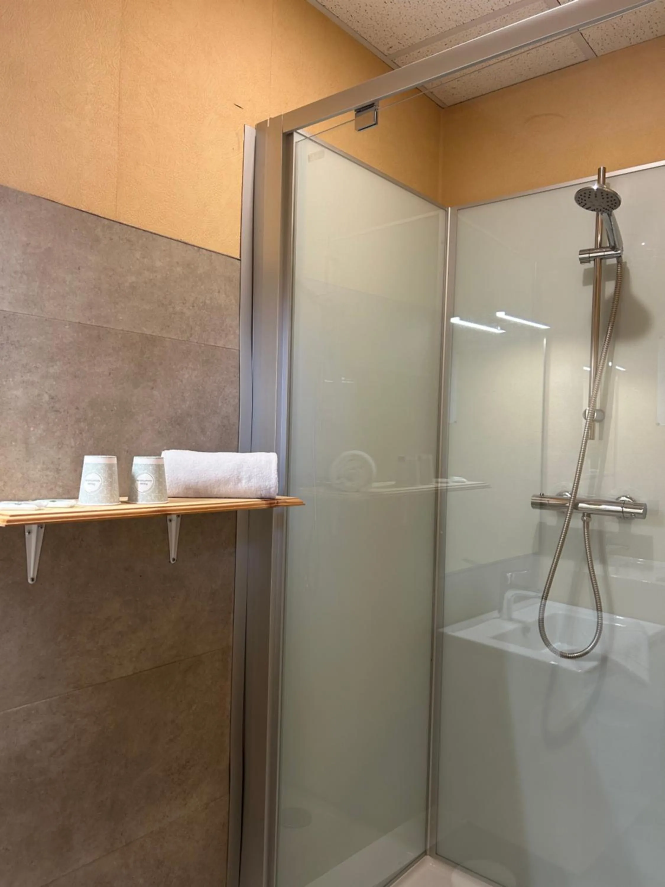 Shower in Hôtel l'Annexe