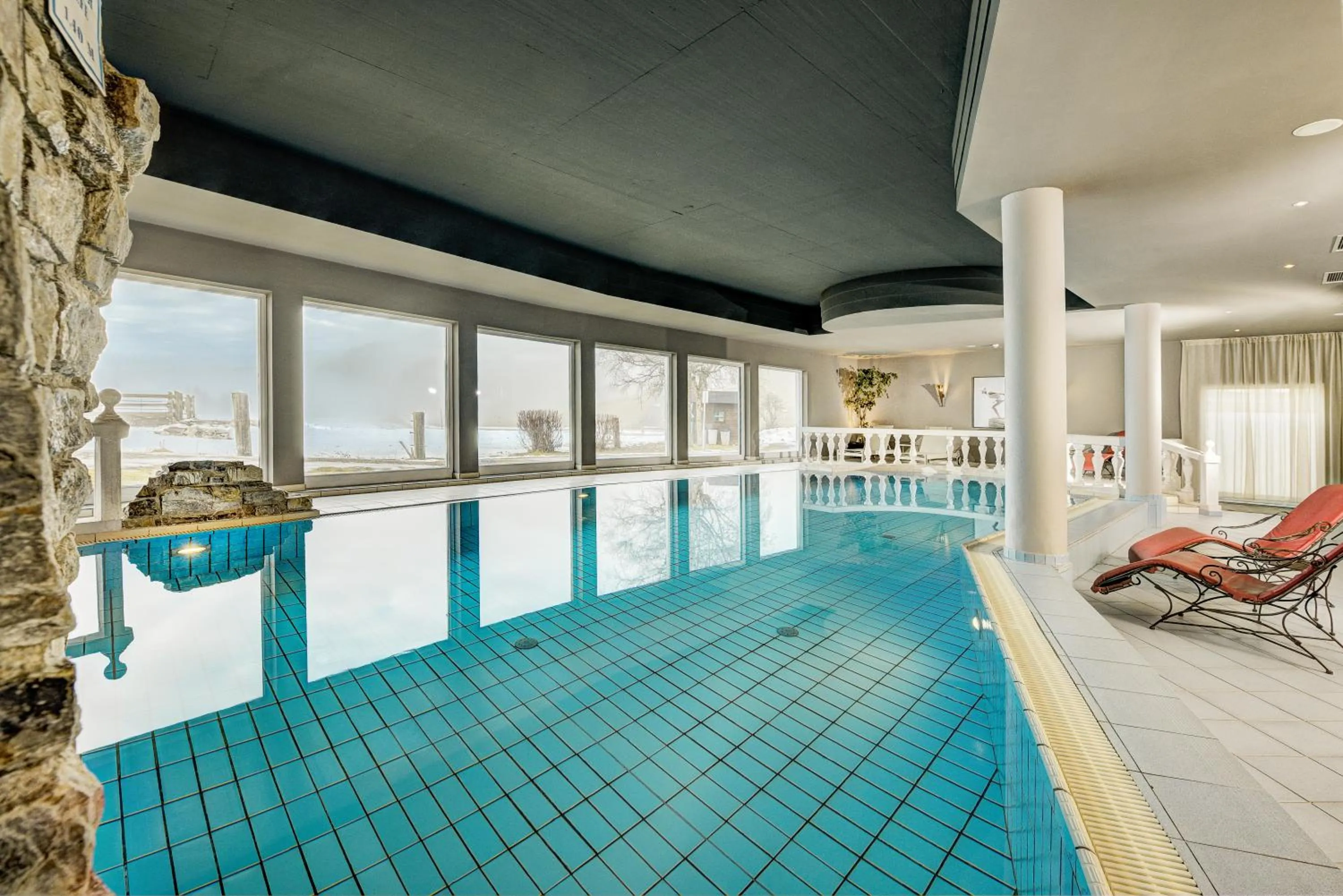 Swimming pool in Hotel Unterhof