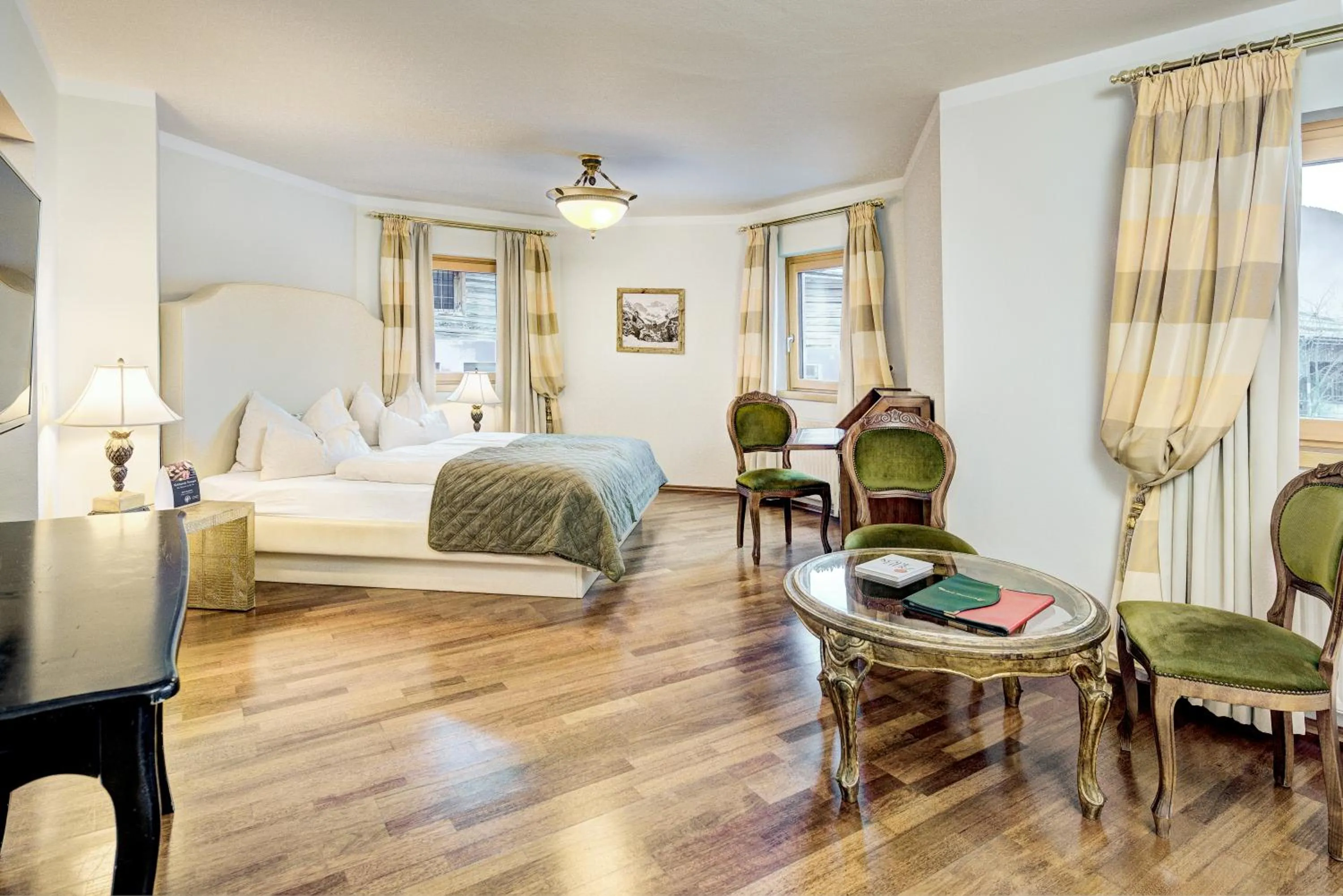 Bedroom, Bed in Hotel Unterhof