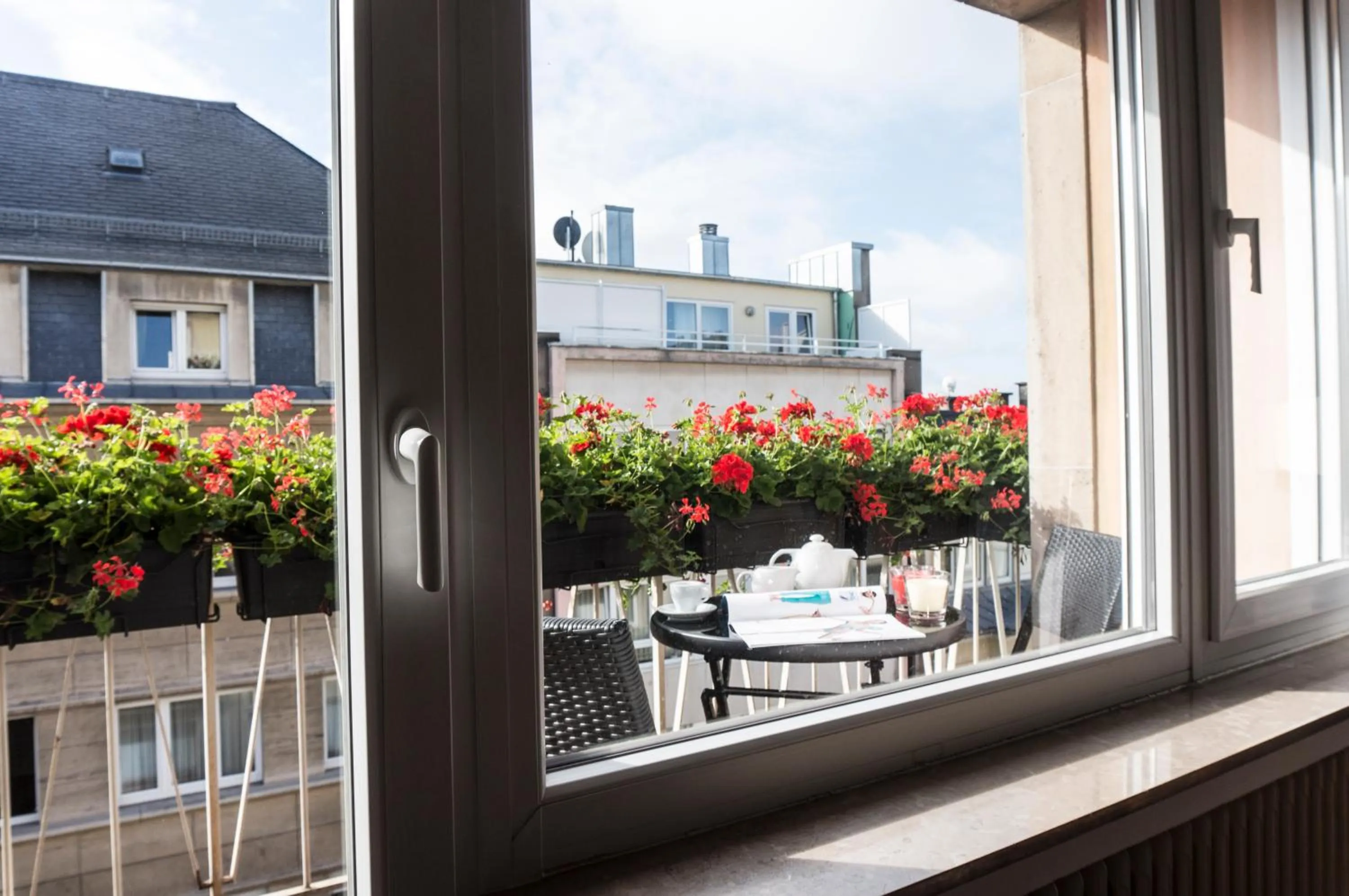 Balcony/Terrace in The Queen Luxury Apartments - Villa Carlotta