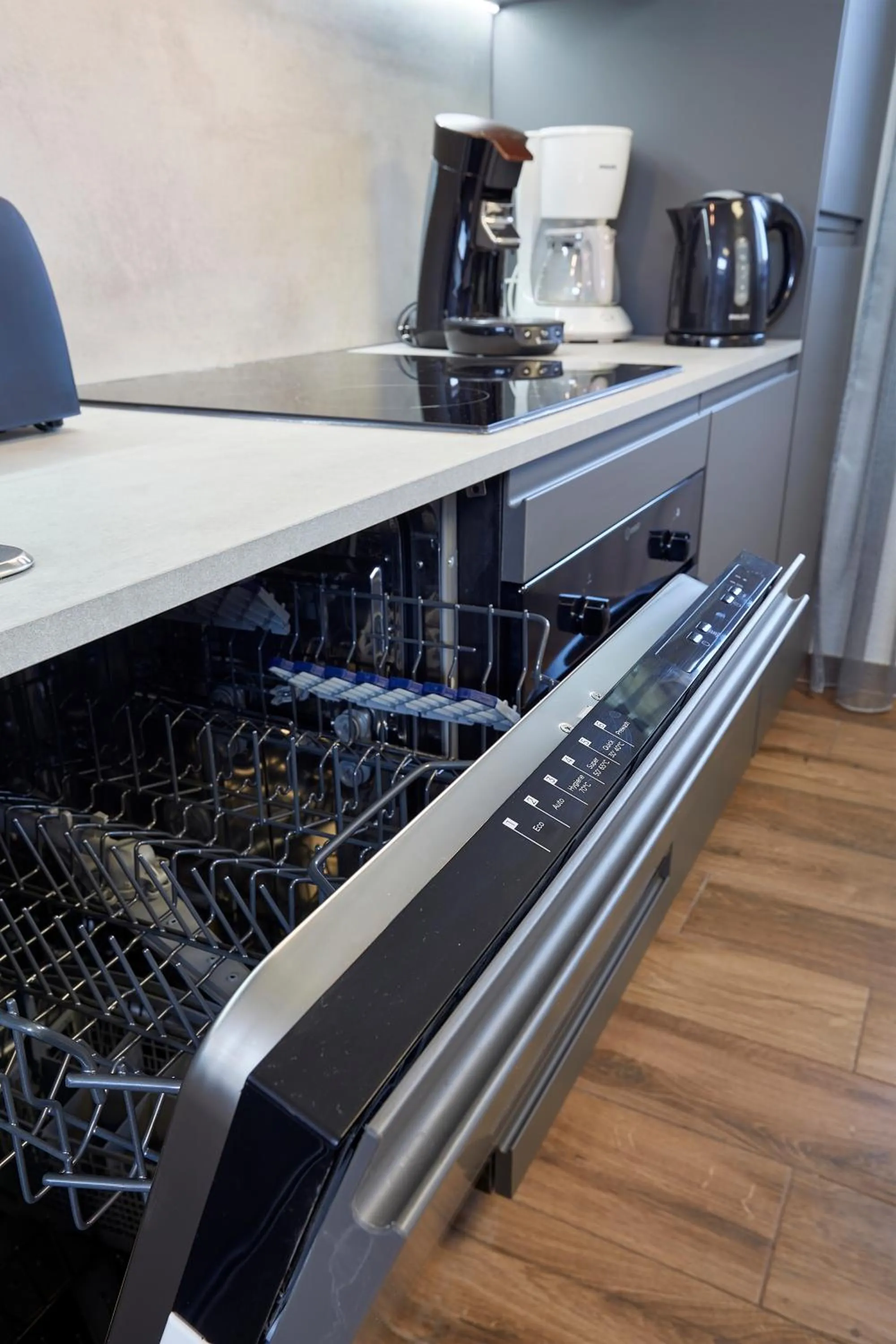 Kitchen or kitchenette in The Queen Luxury Apartments - Villa Carlotta