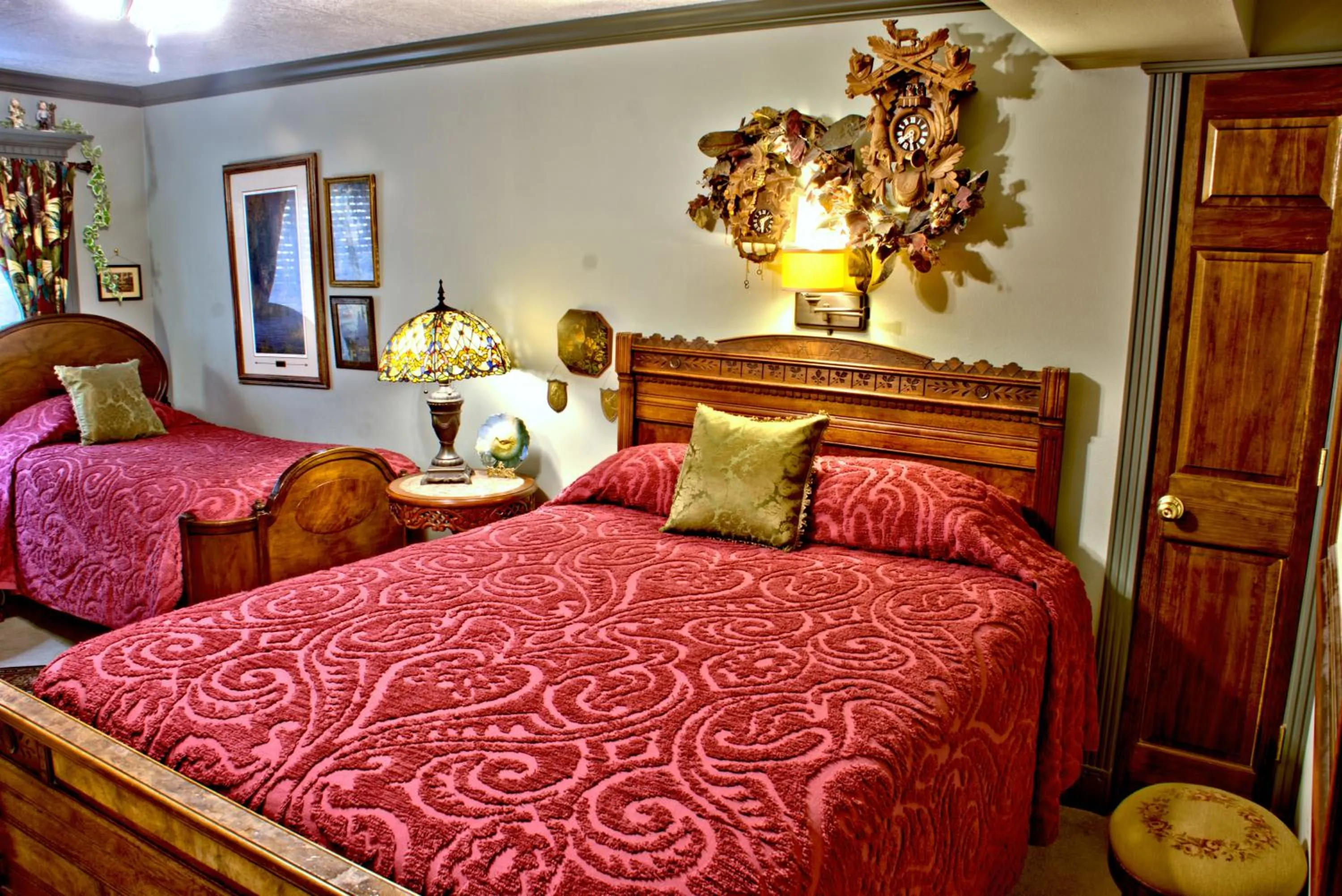 Bed in Big Yellow Inn