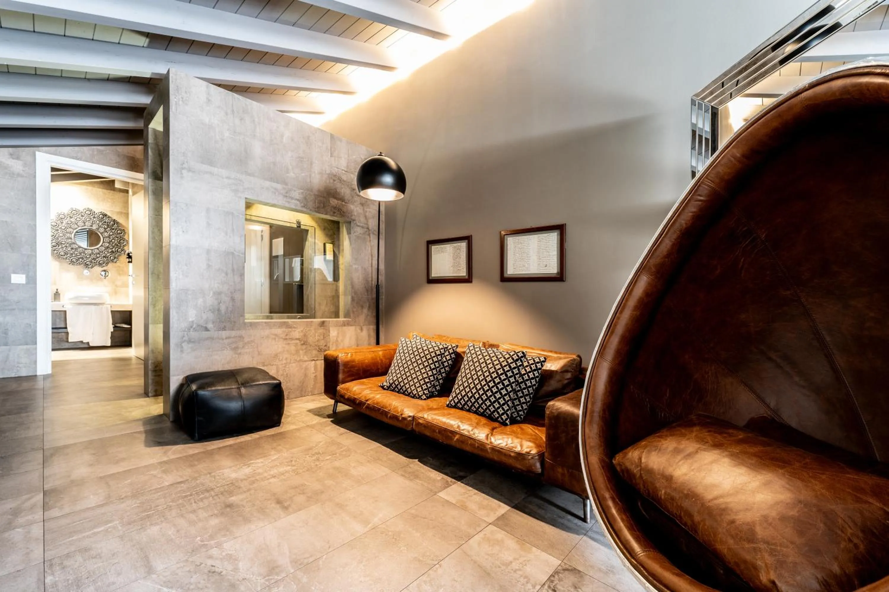 Seating area in Neko Boutique Hotel