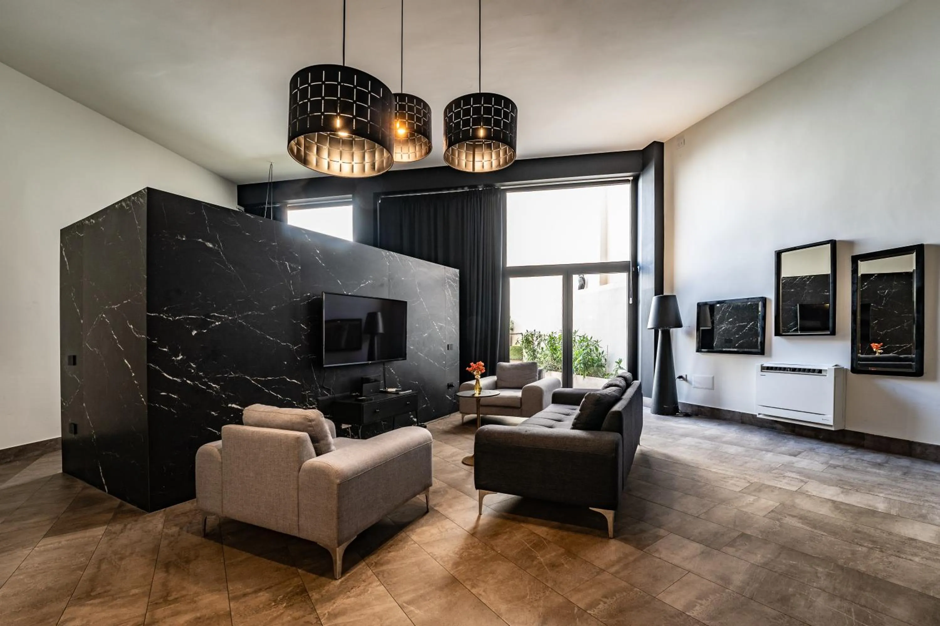 Seating area in Neko Boutique Hotel