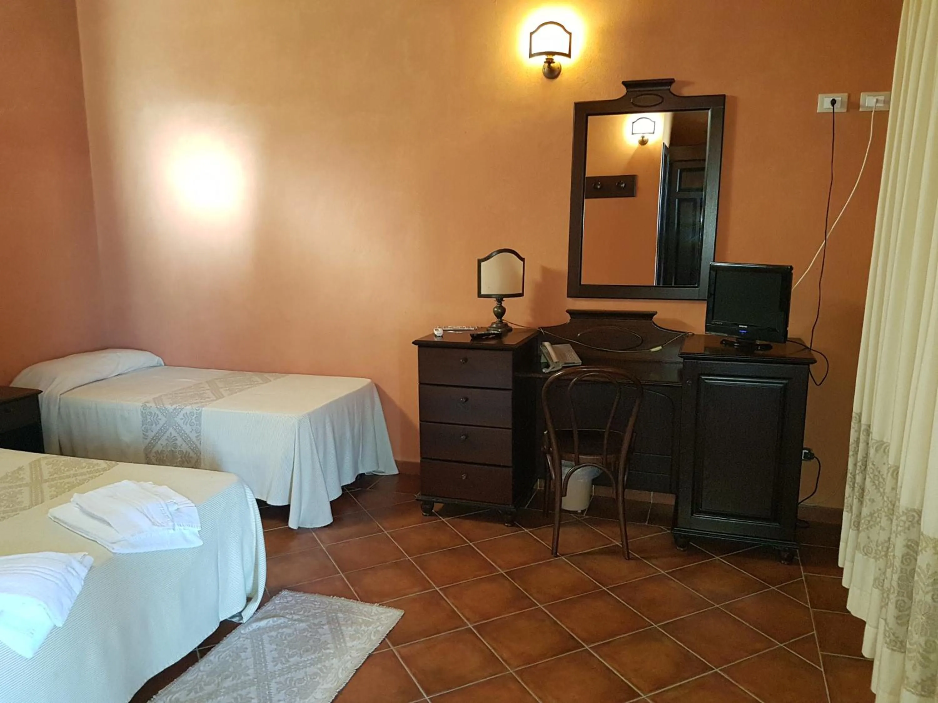 Bed in Hotel Sardus Pater