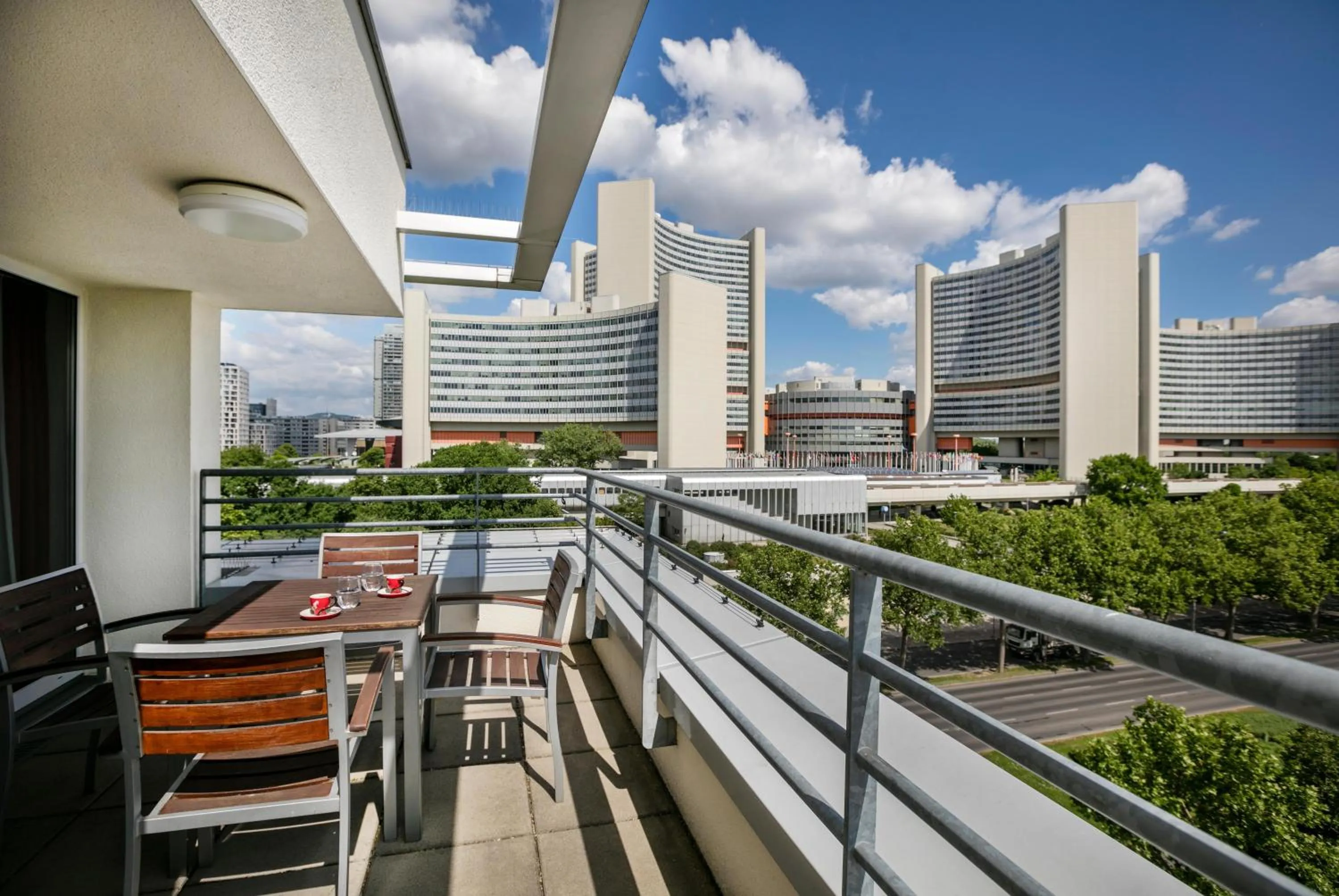 Balcony/Terrace in ARCOTEL Kaiserwasser Wien
