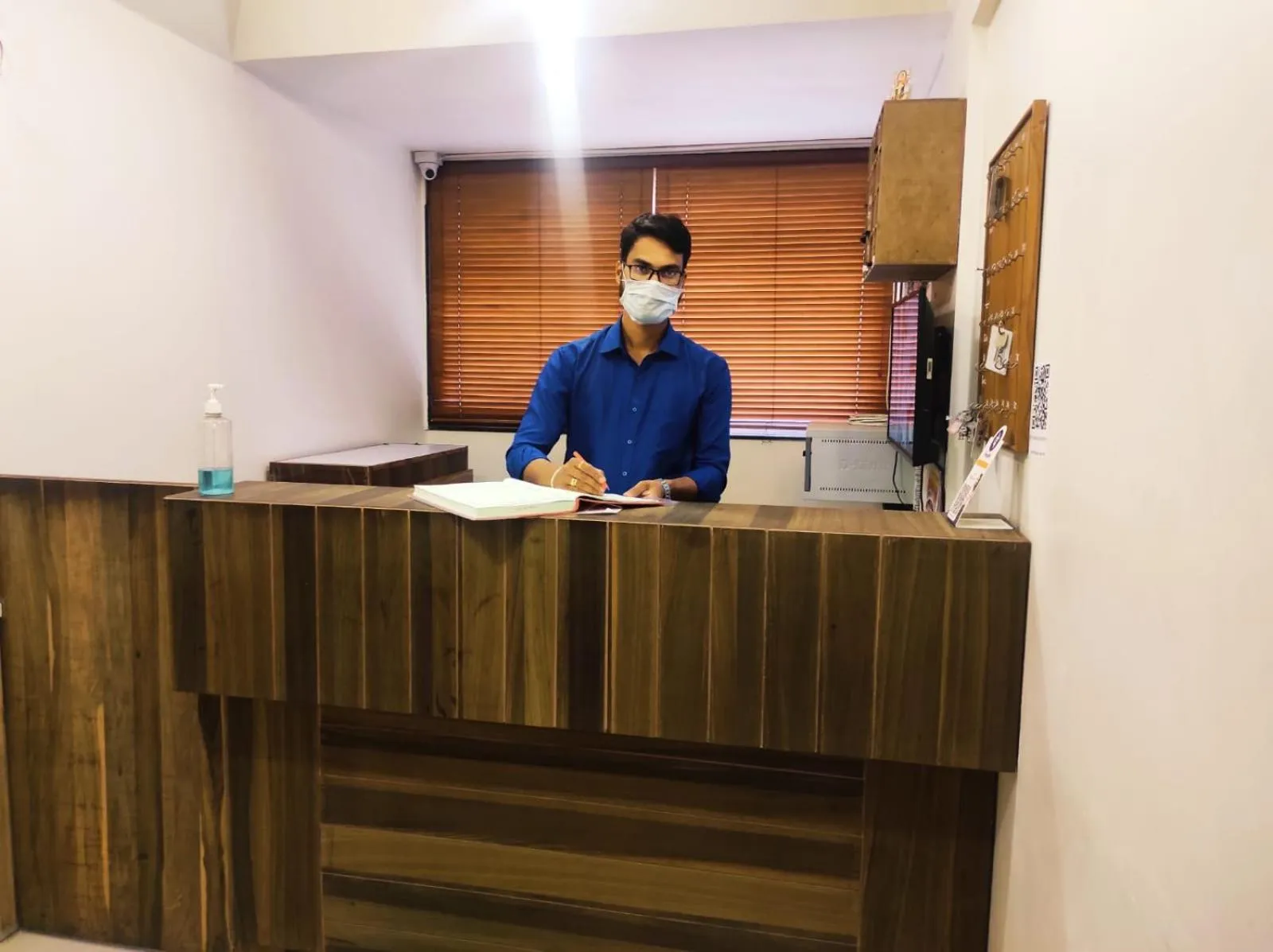 Lobby or reception in Hotel Prafulla Pure Veg