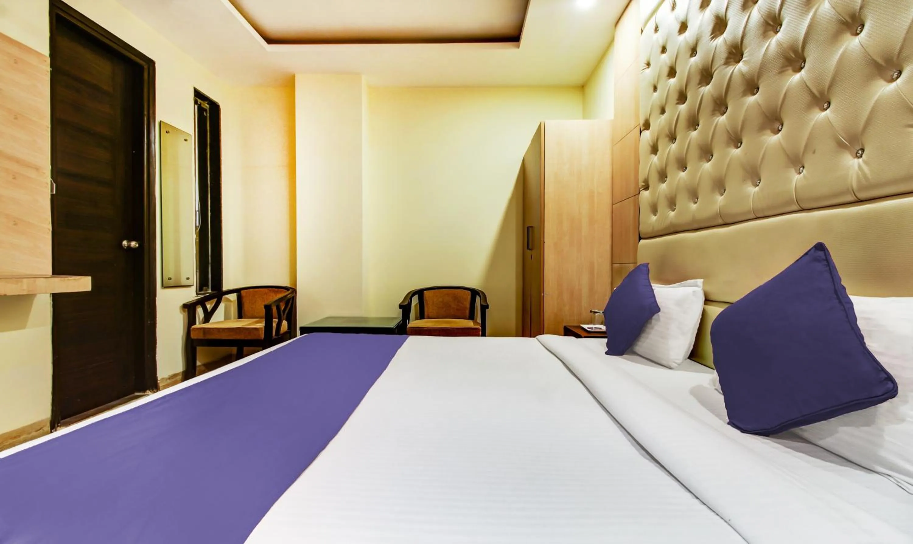 Bed in Hotel The Diamond