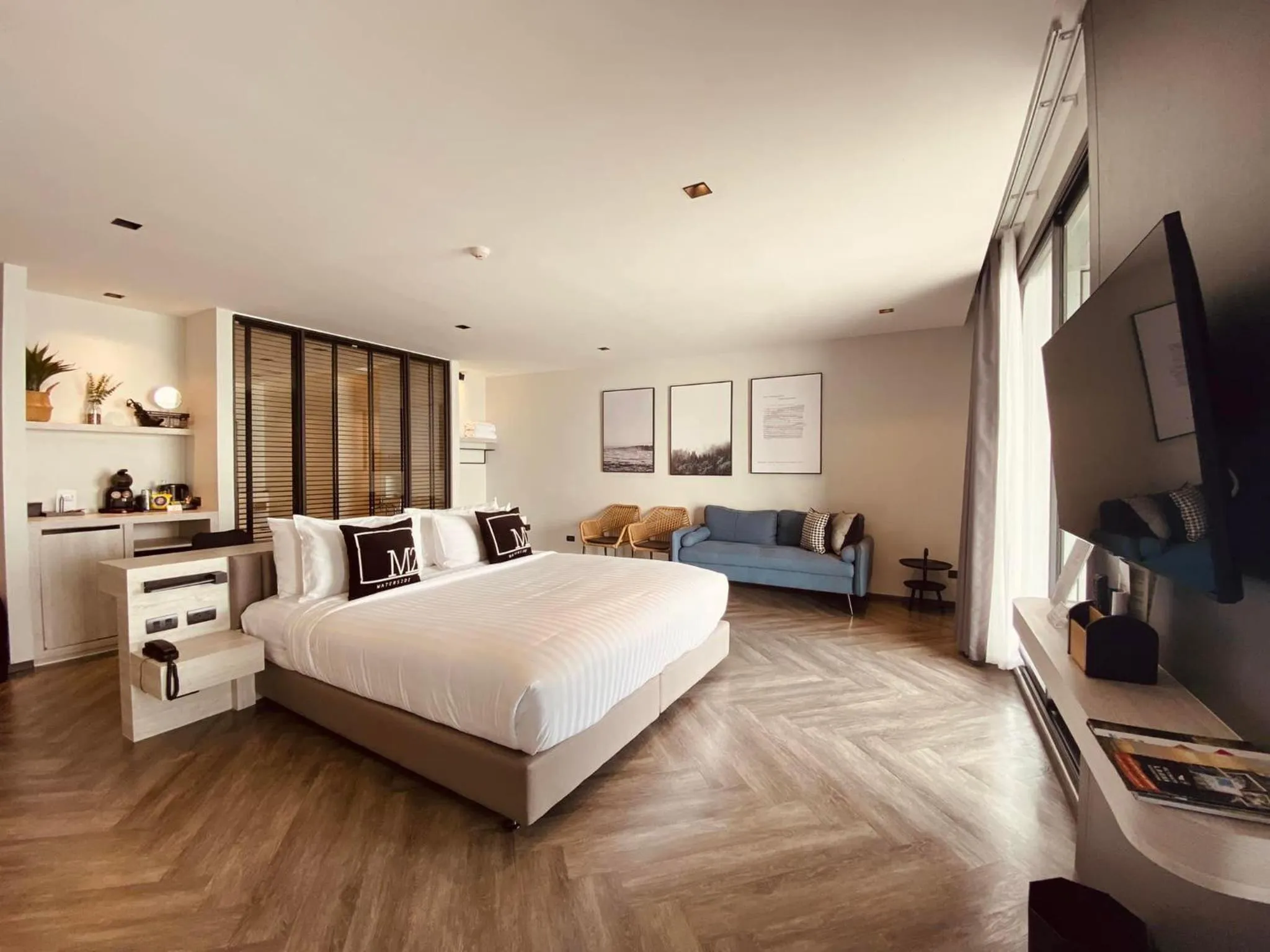 Bed in M2 Hotel Waterside