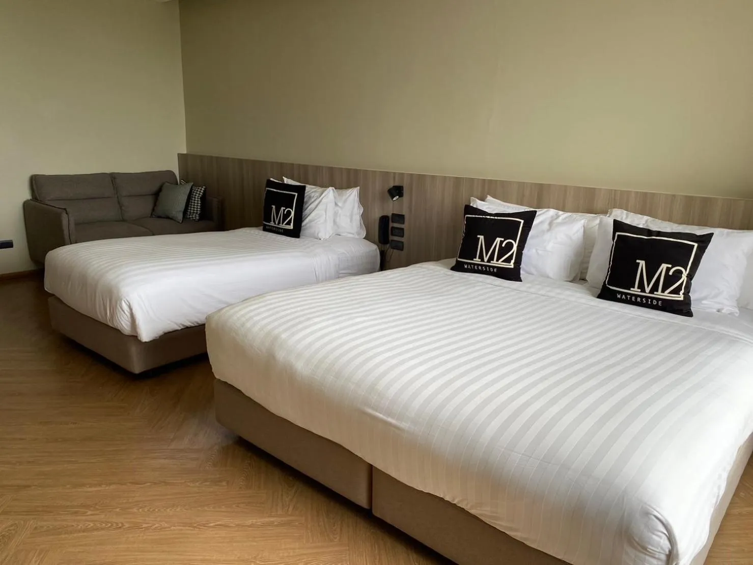 Bed in M2 Hotel Waterside