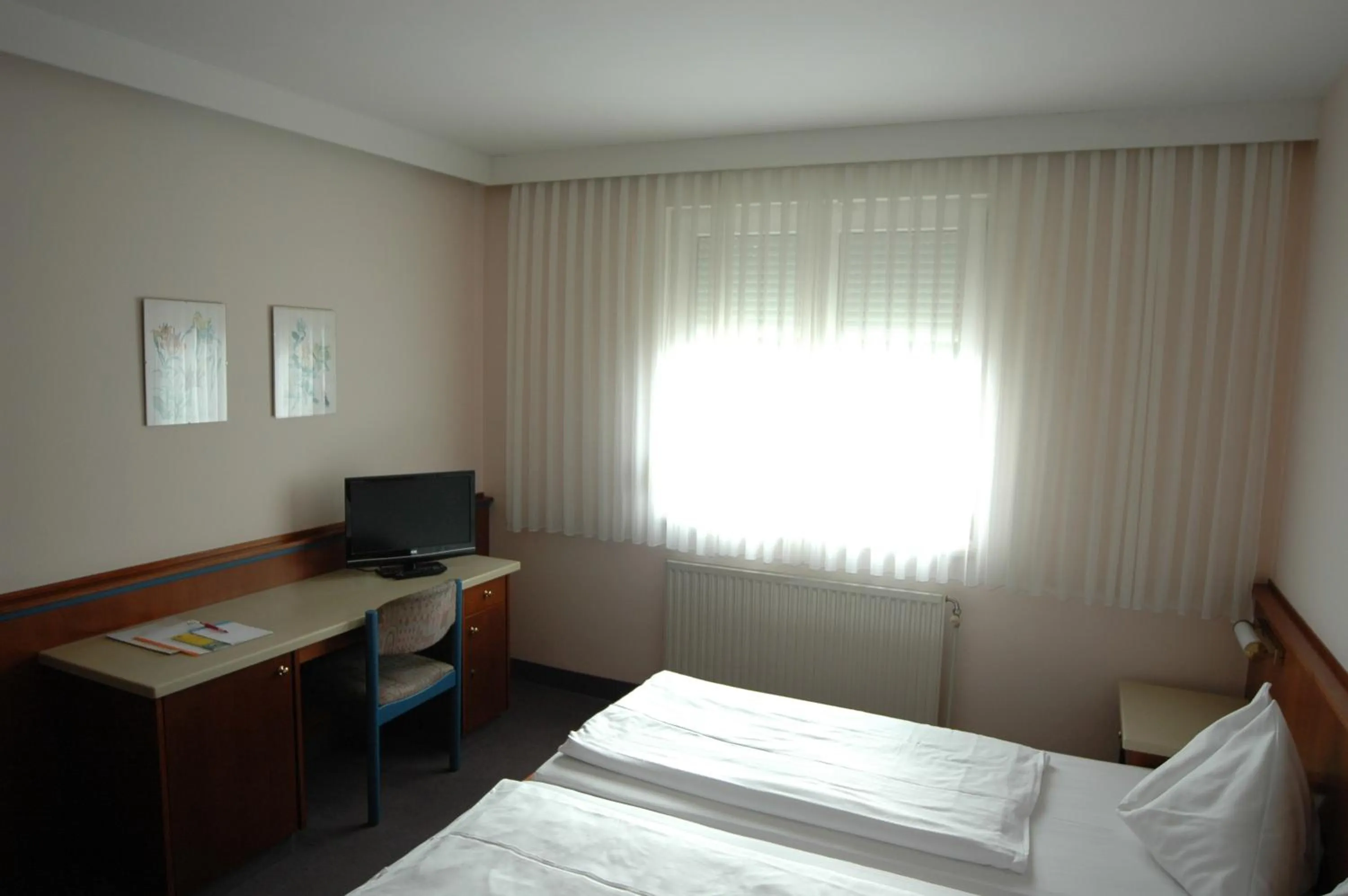 Bed in Pension Weber