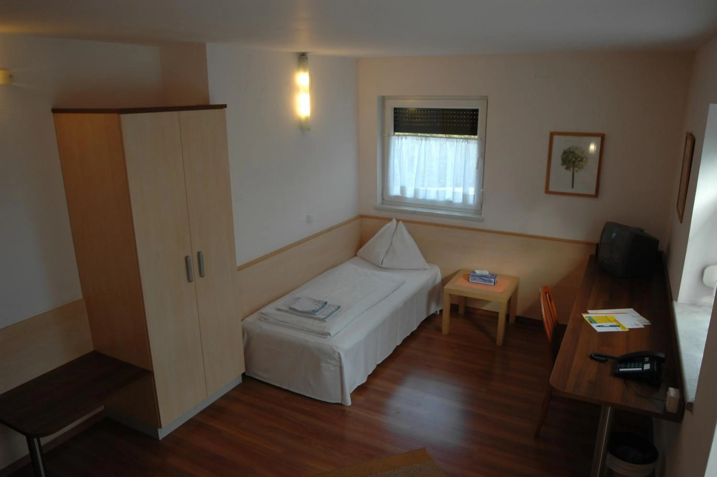 Bed in Pension Weber