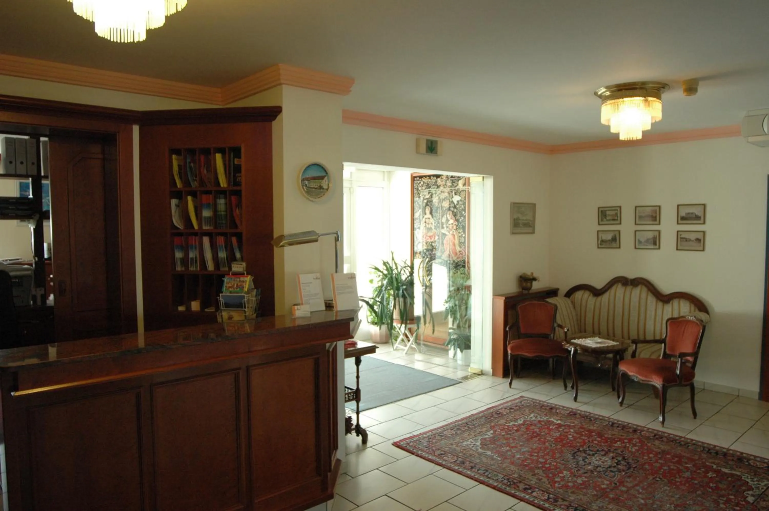 Lobby or reception in Pension Weber