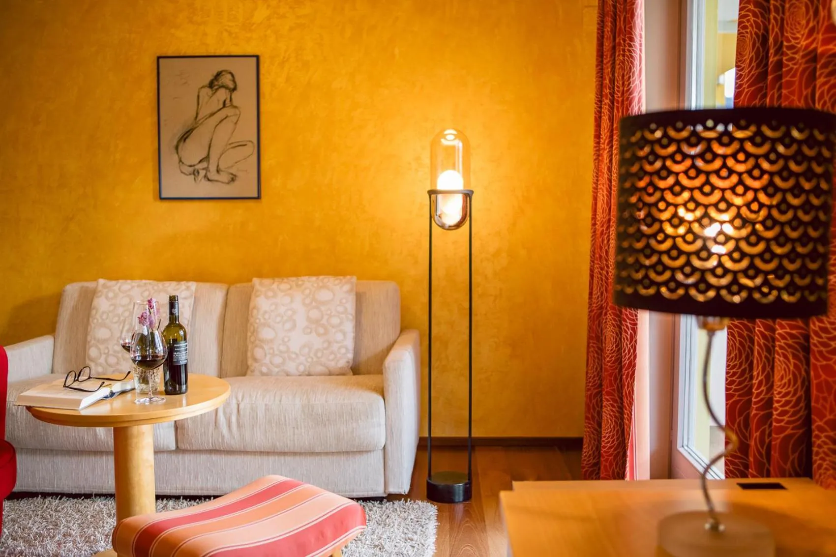 Living room in Das Moser - Hotel Garni am See (Adults Only)