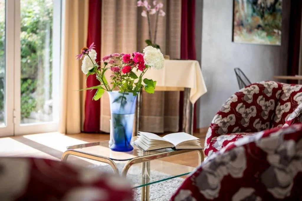 Communal lounge/ TV room in Das Moser - Hotel Garni am See (Adults Only)