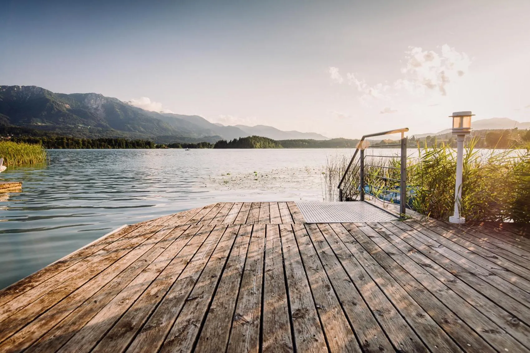 Beach in Das Moser - Hotel Garni am See (Adults Only)