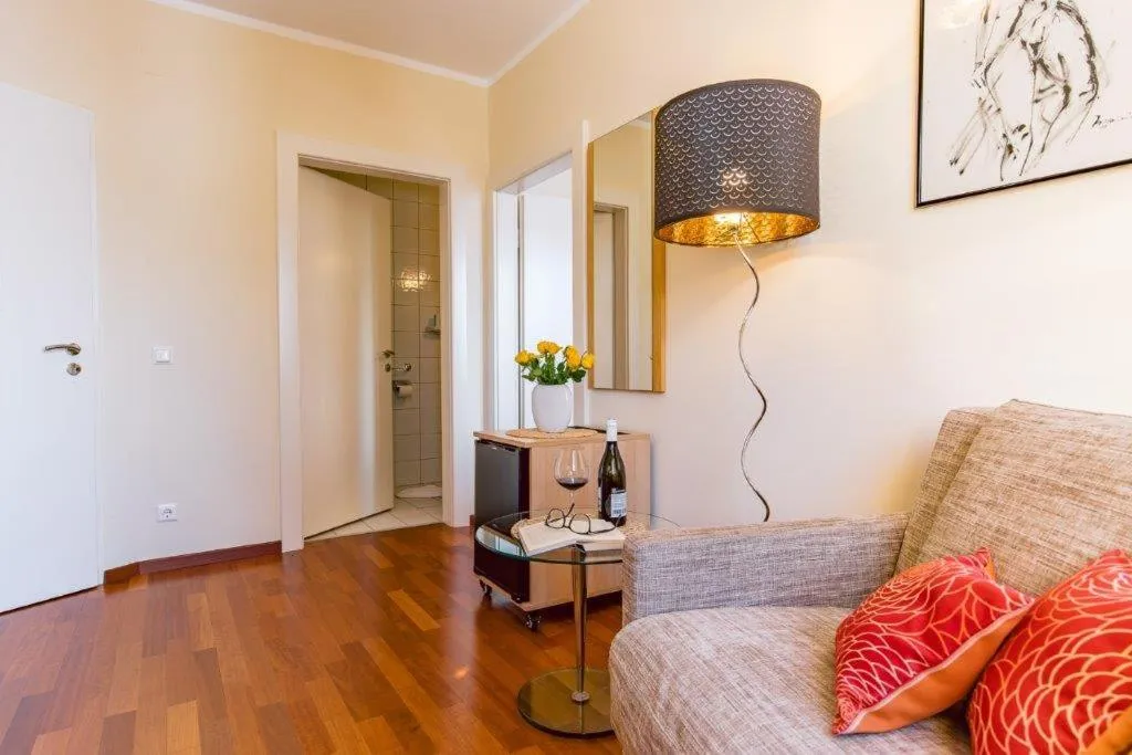 Living room in Das Moser - Hotel Garni am See (Adults Only)