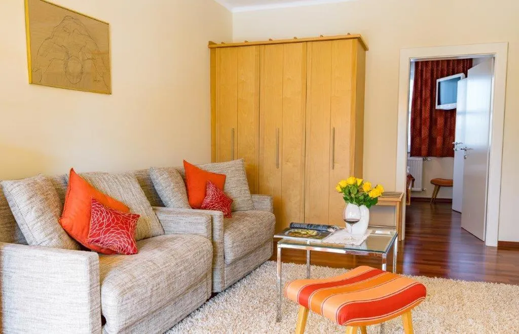 Living room in Das Moser - Hotel Garni am See (Adults Only)