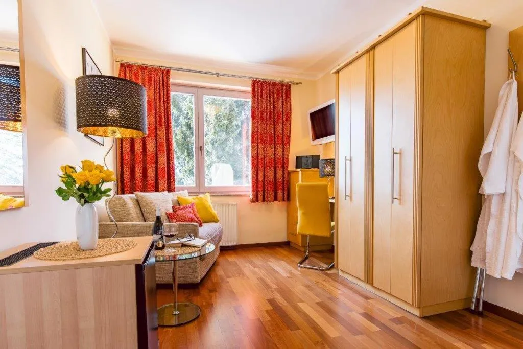 Living room in Das Moser - Hotel Garni am See (Adults Only)