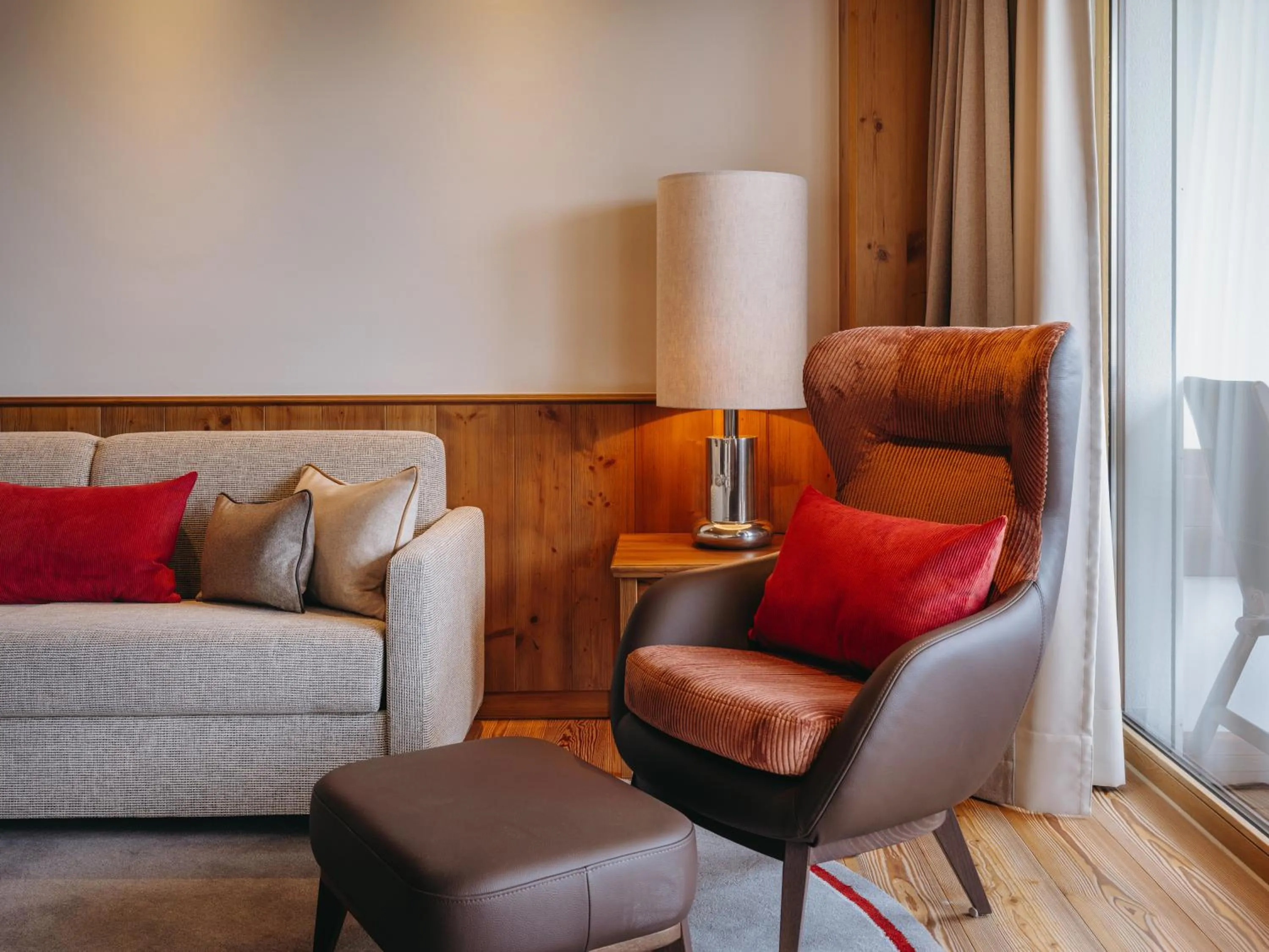 Living room in Interalpen-Hotel Tyrol