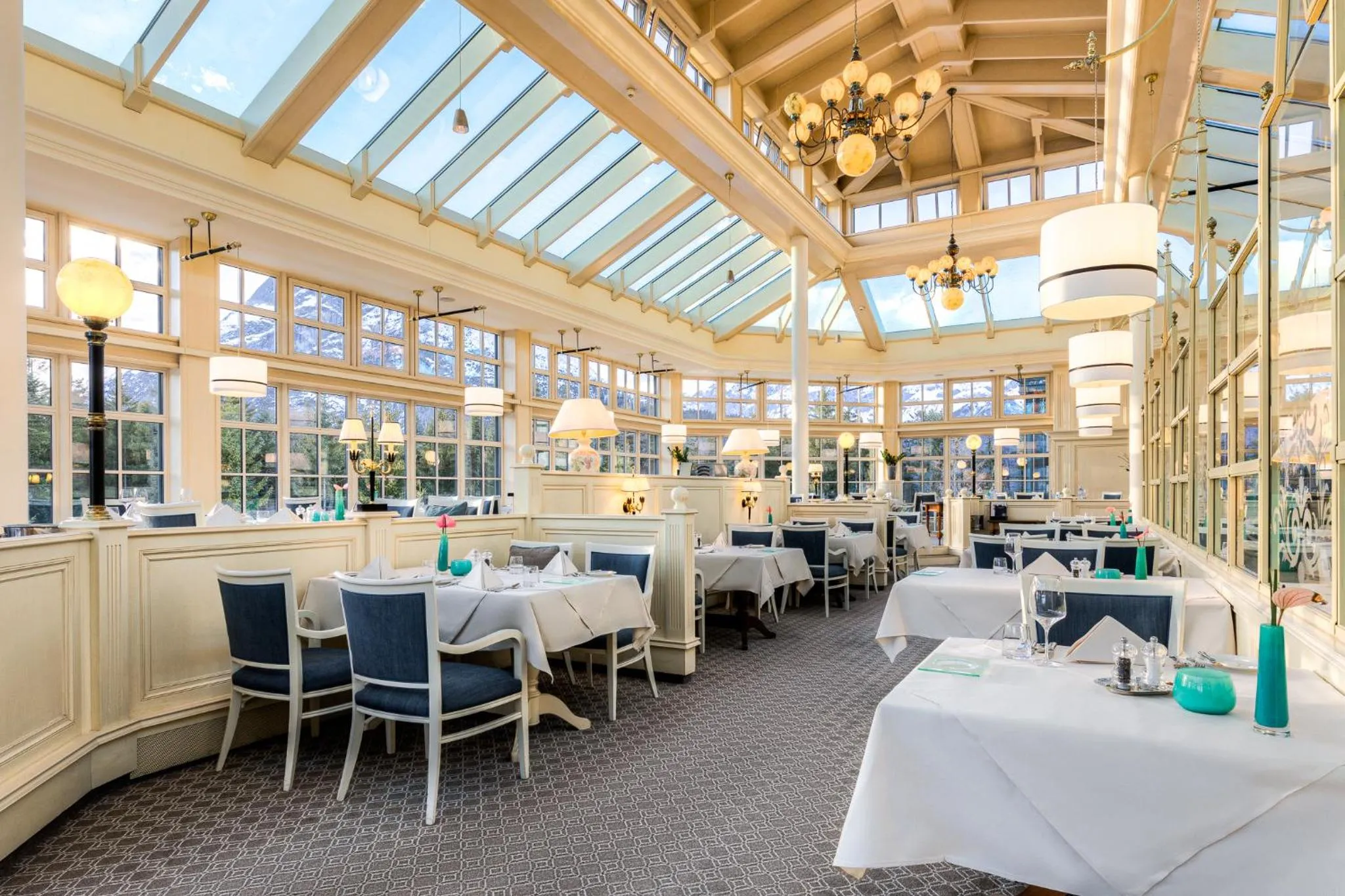 Restaurant/places to eat in Interalpen-Hotel Tyrol