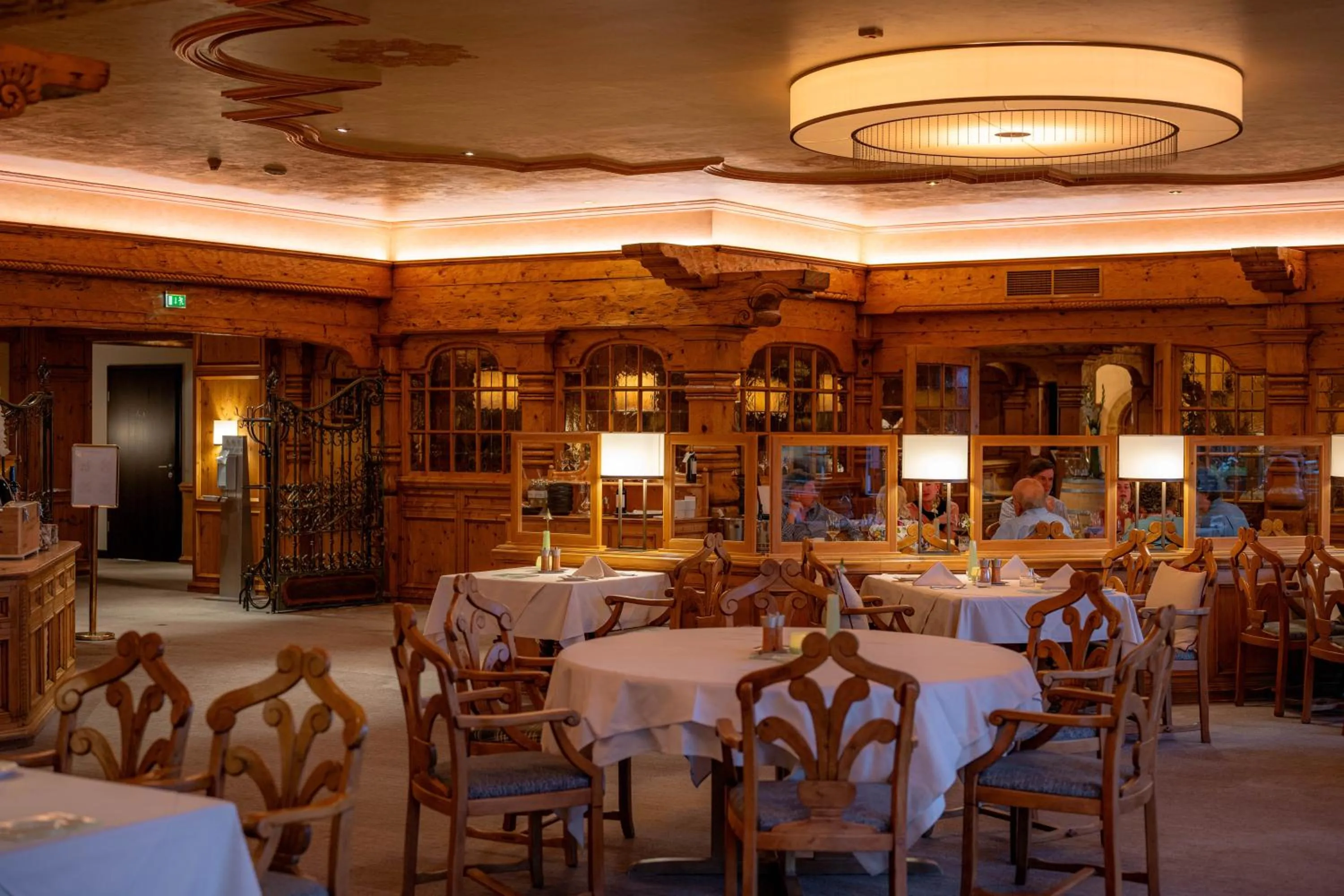 Restaurant/places to eat in Interalpen-Hotel Tyrol