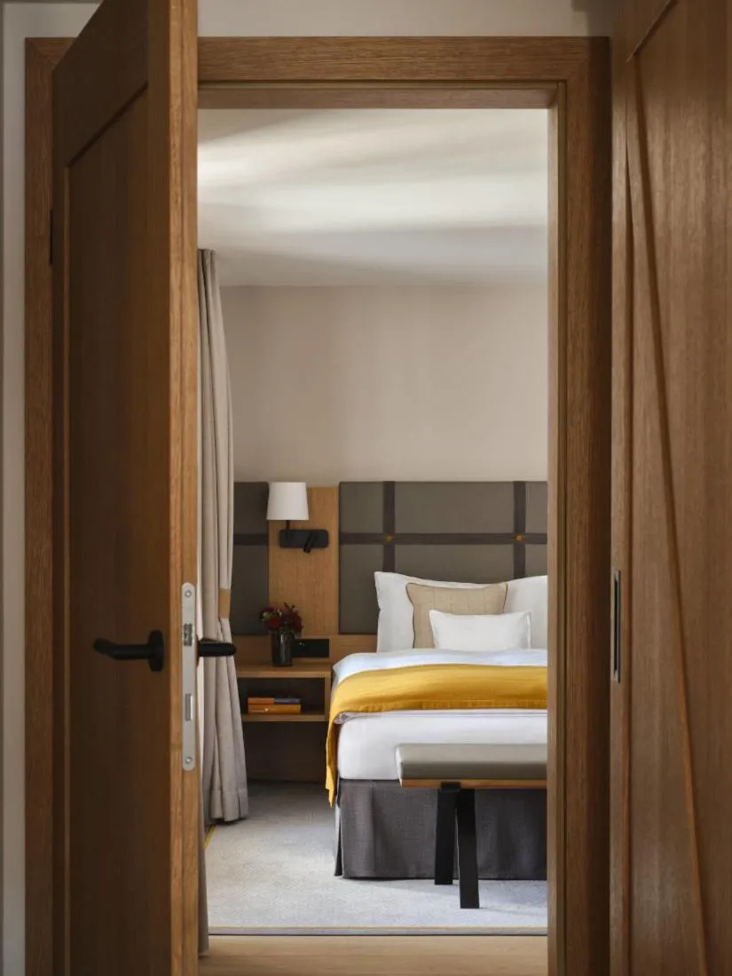 Bed in Interalpen-Hotel Tyrol