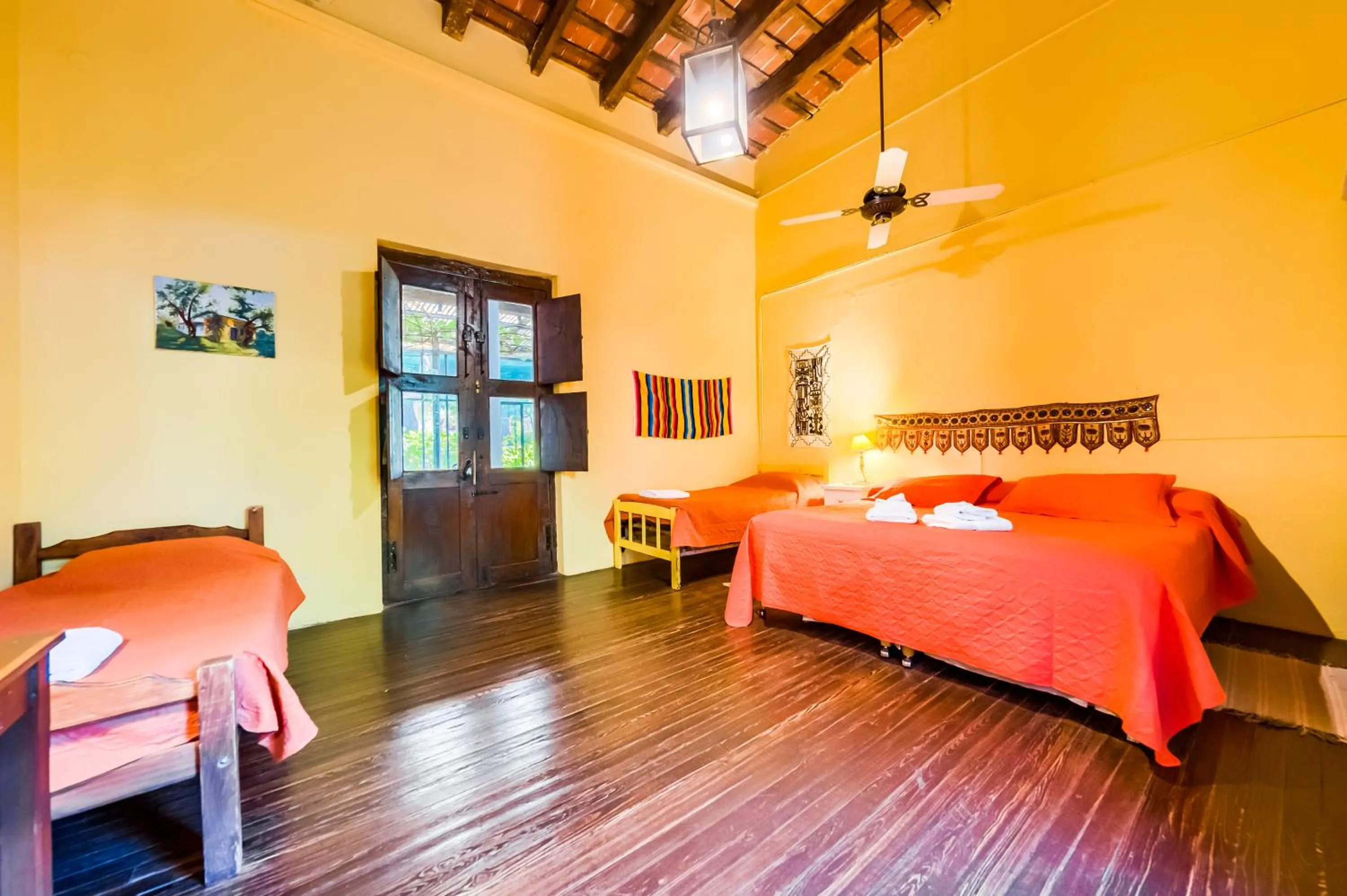 Bed in Posada El Pucara