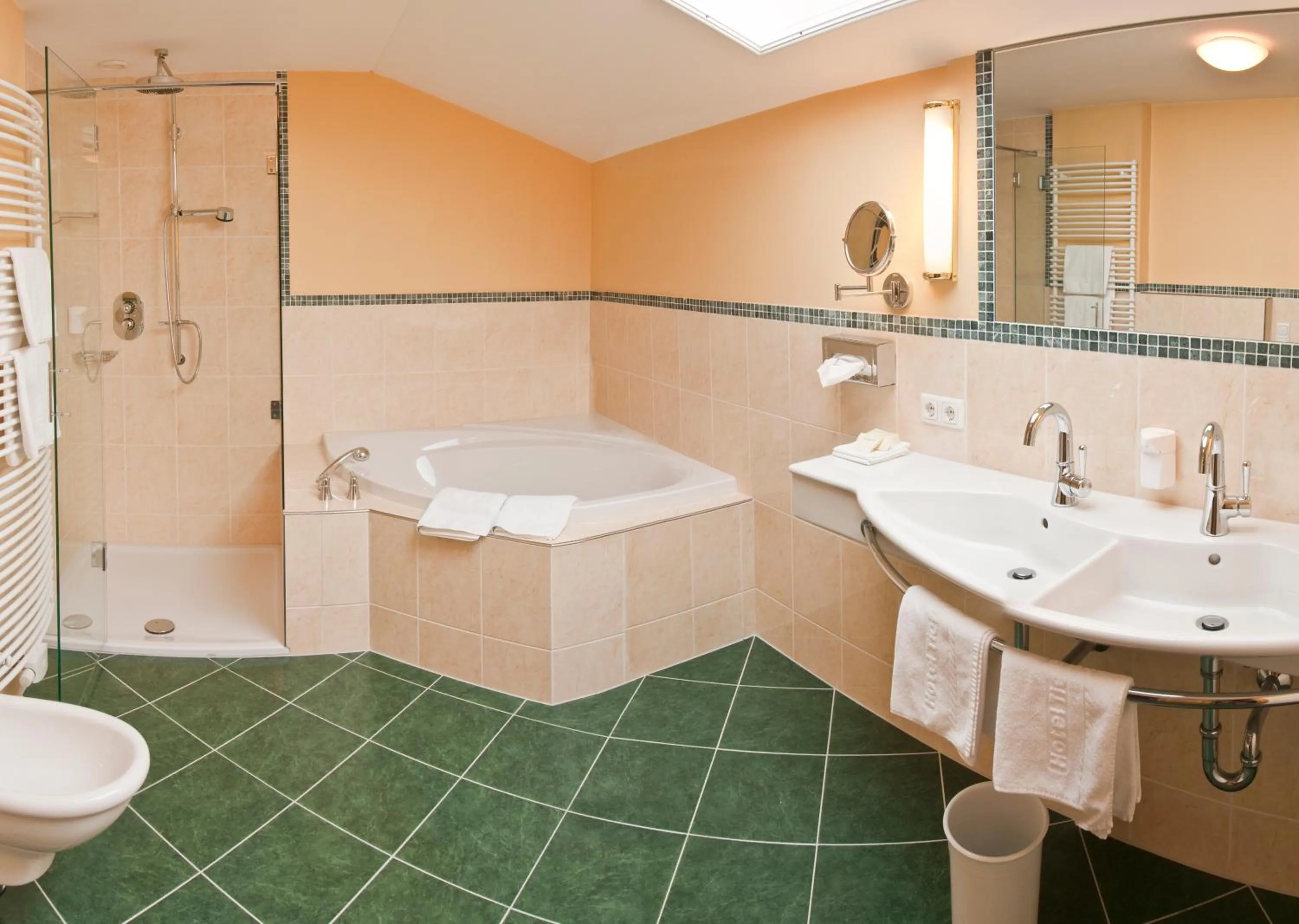 Bathroom in Hotel Tiefenbrunner