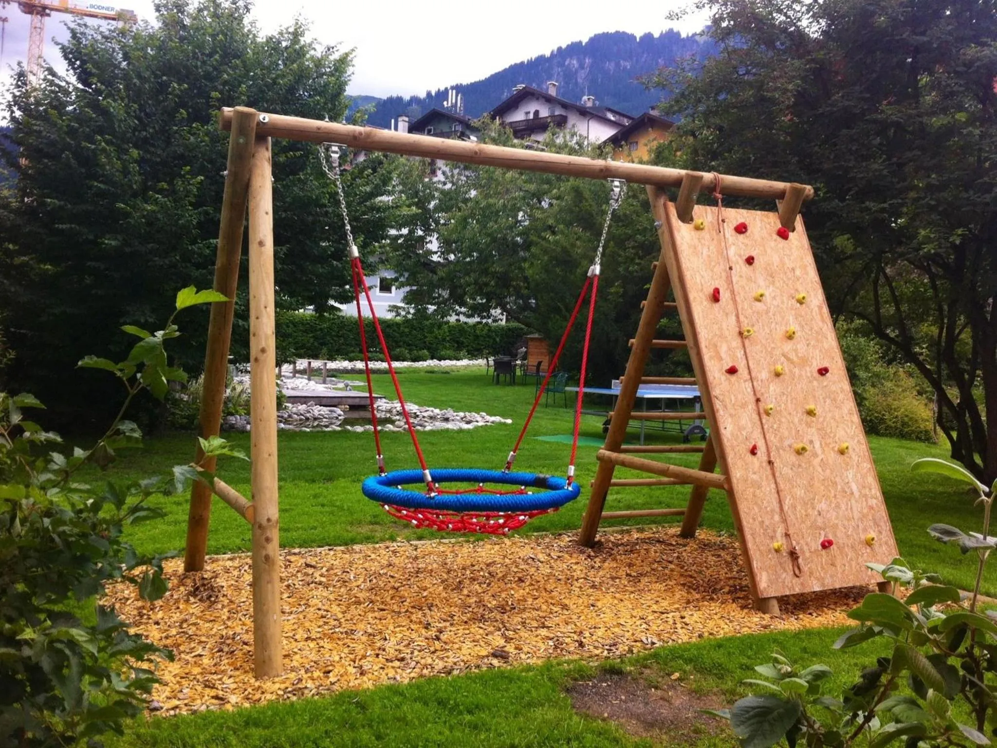 Children play ground in Hotel Tiefenbrunner