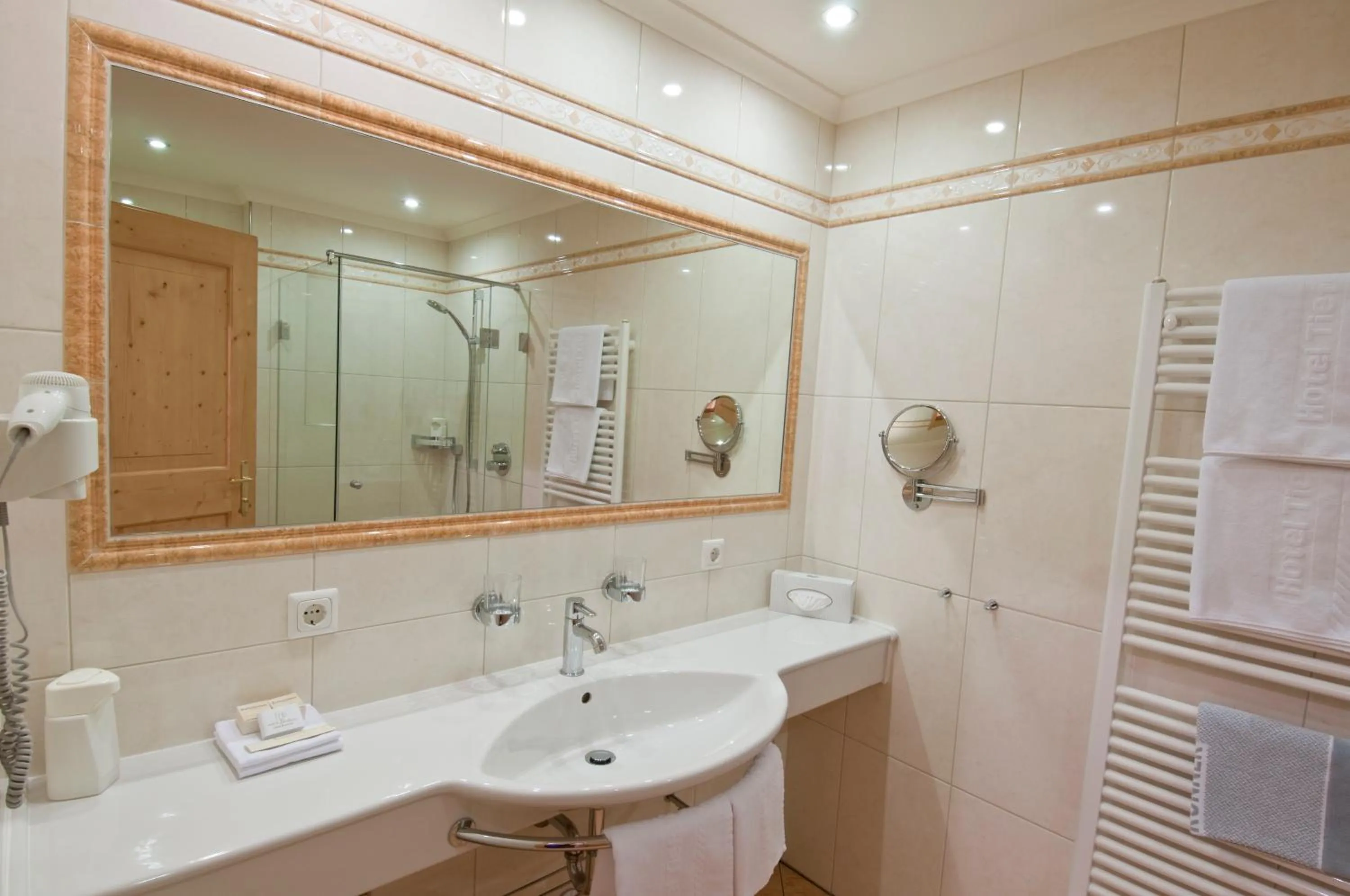 Bathroom in Hotel Tiefenbrunner