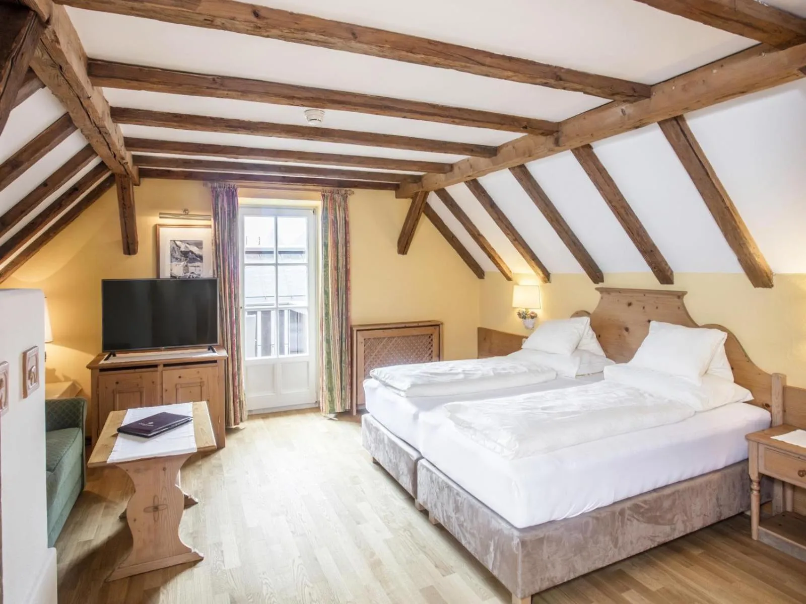 Photo of the whole room, Bed in Hotel Tiefenbrunner