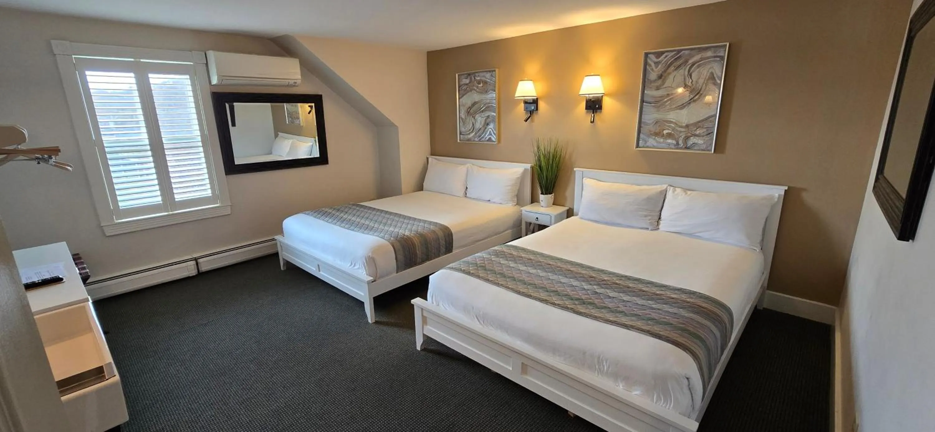 Bed in Pilgrim House