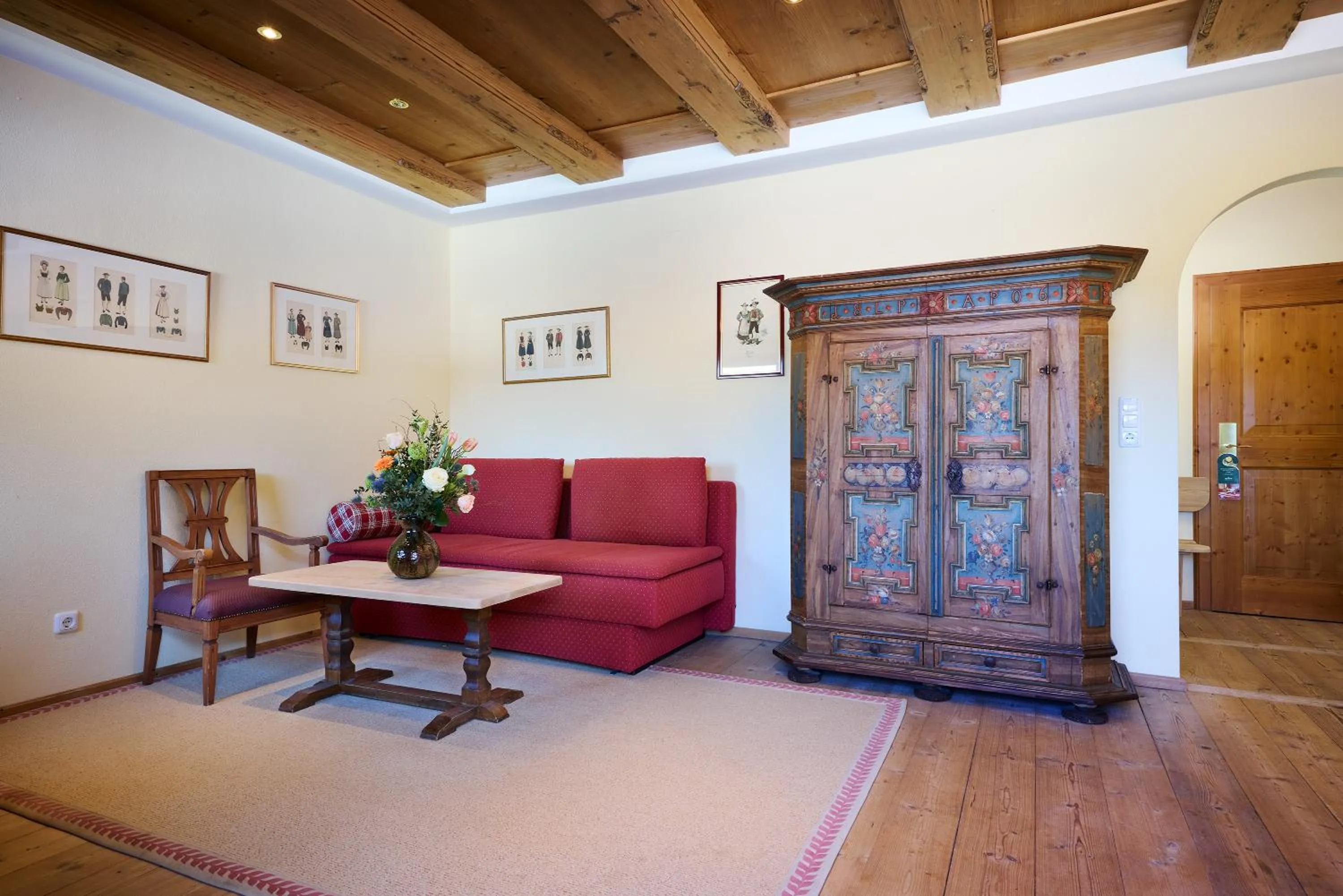 Living room in Rasmushof - Hotel Kitzbühel