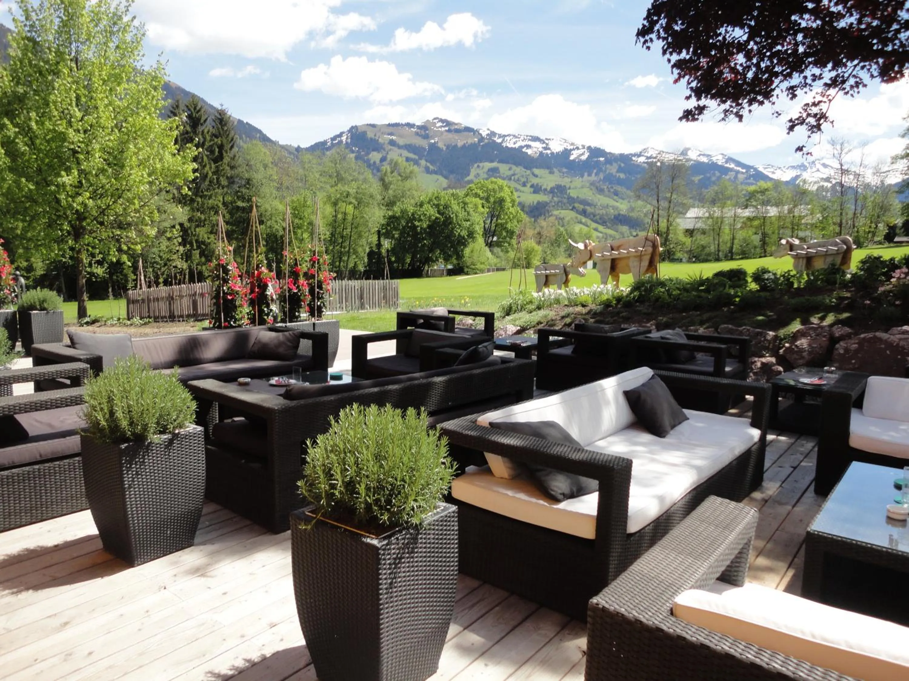 Balcony/Terrace in Rasmushof - Hotel Kitzbühel