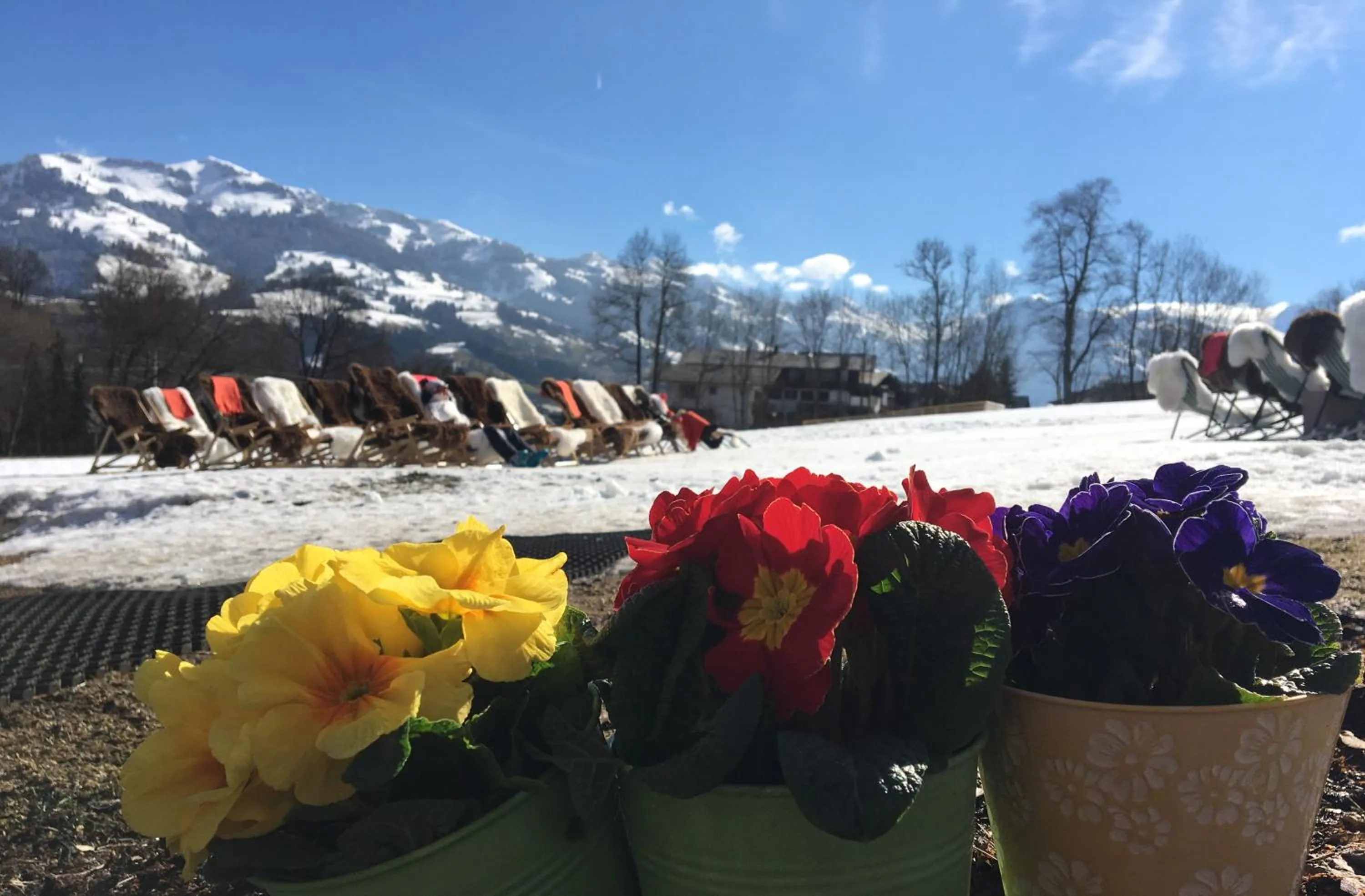 Balcony/Terrace in Rasmushof - Hotel Kitzbühel