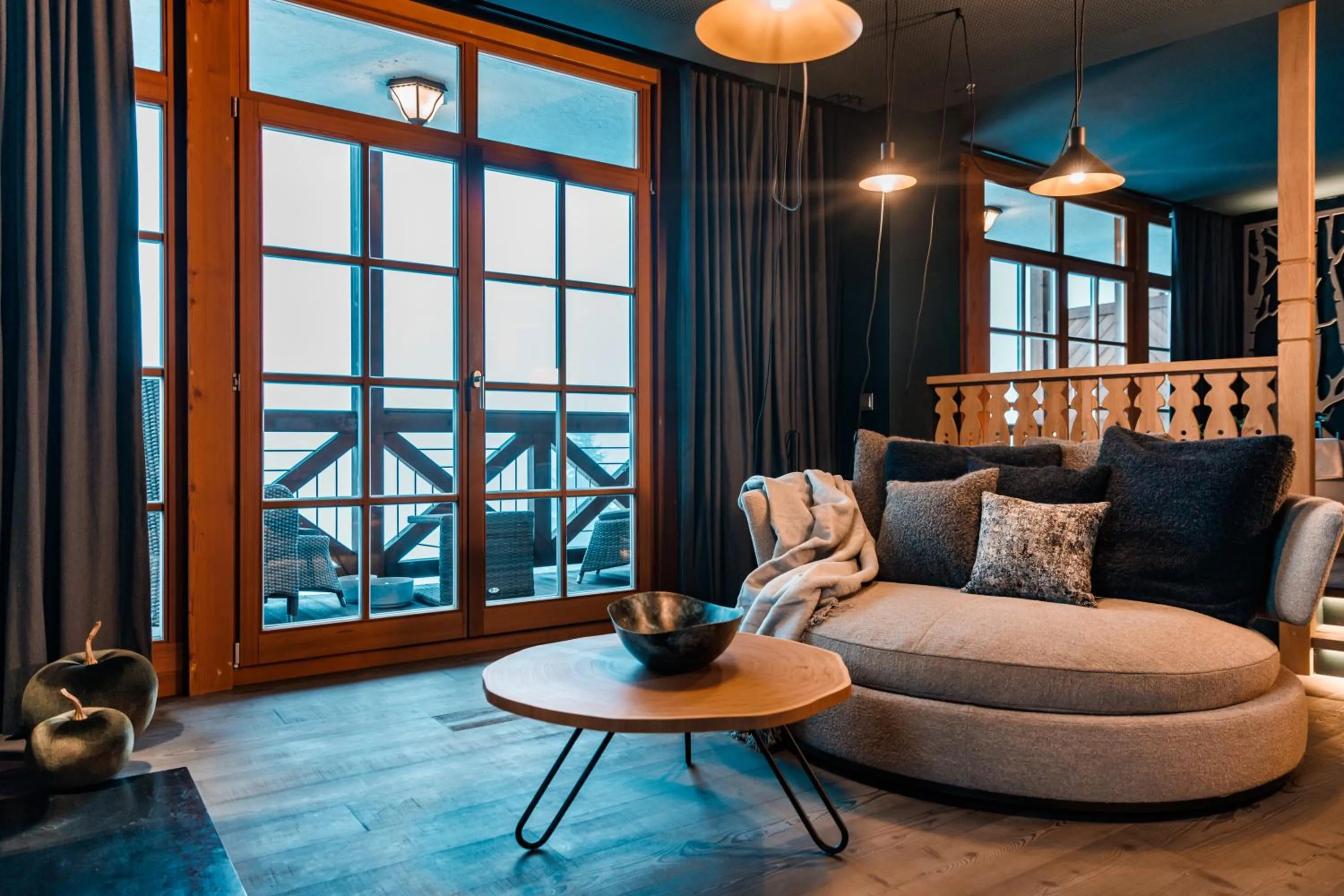 Living room in Schlosshotel Kitzbühel