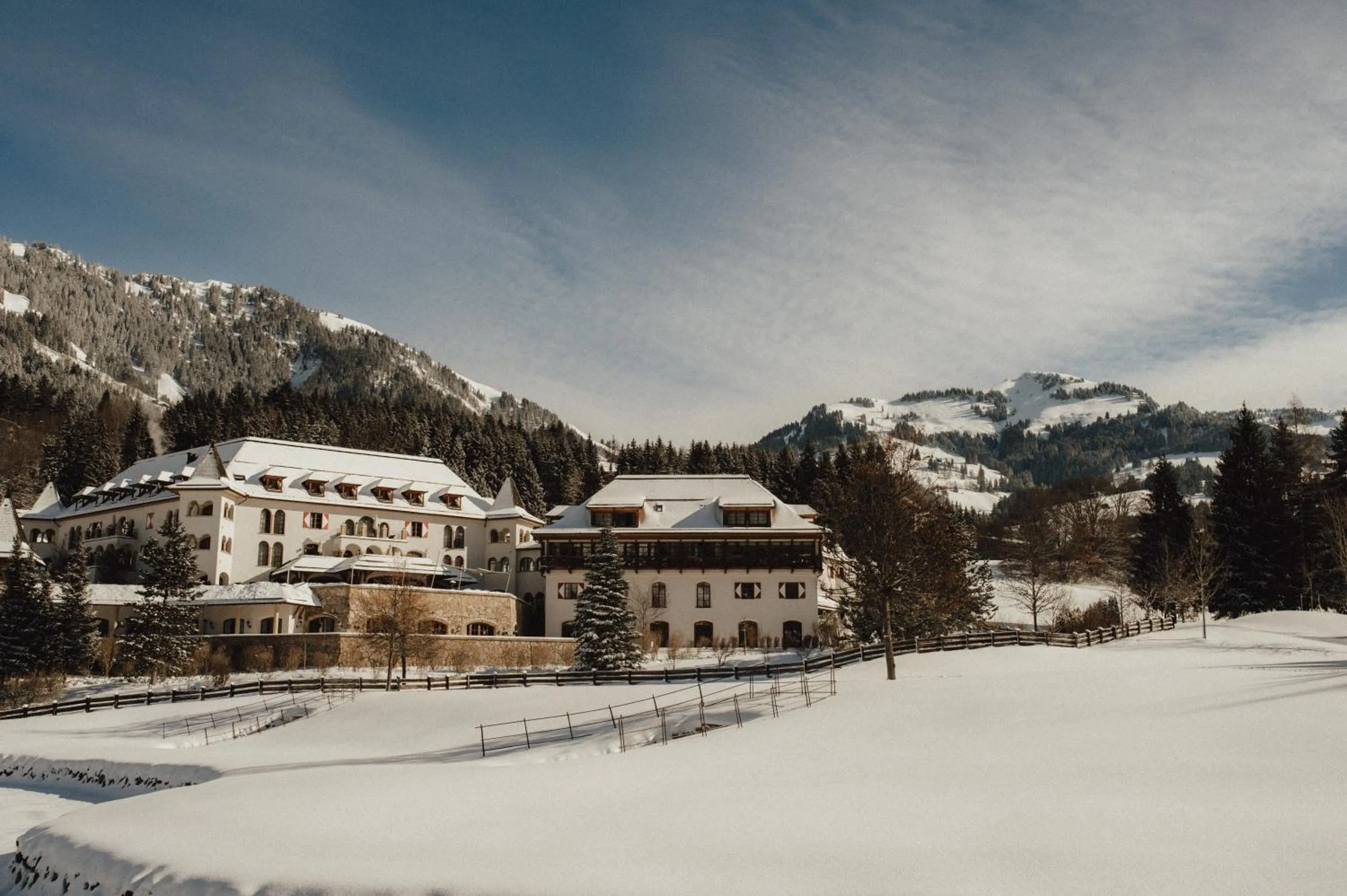 Property building in Schlosshotel Kitzbühel