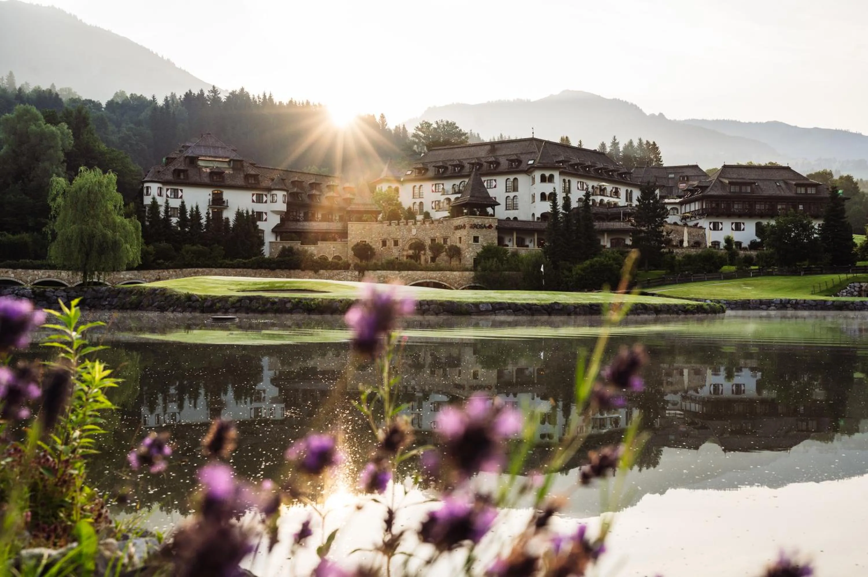 Property building in Schlosshotel Kitzbühel