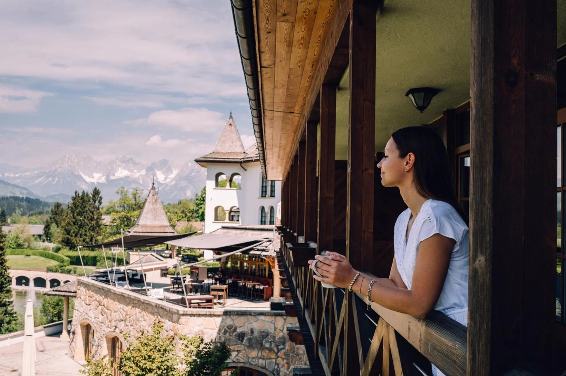 Property building in Schlosshotel Kitzbühel