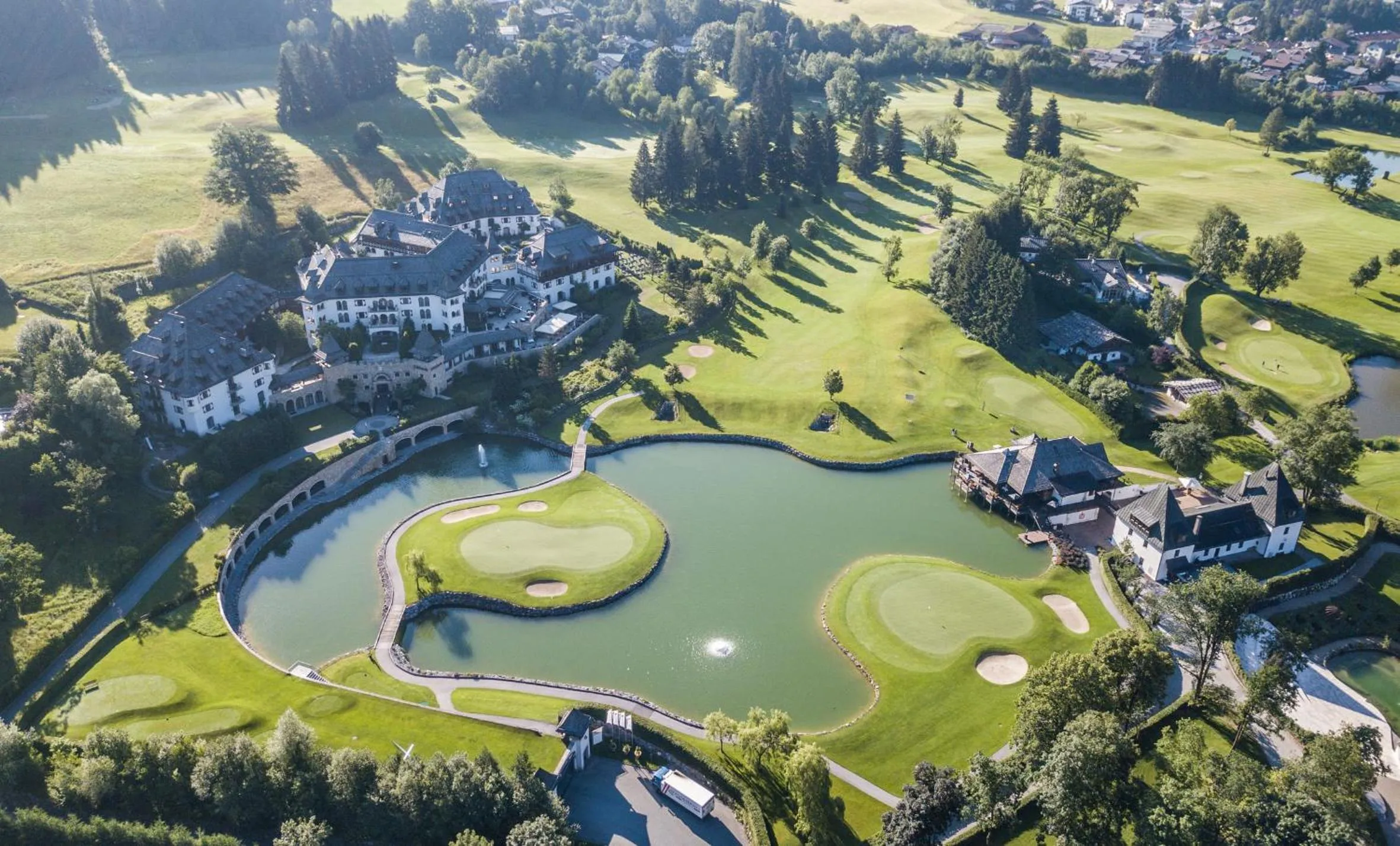Natural landscape in Schlosshotel Kitzbühel
